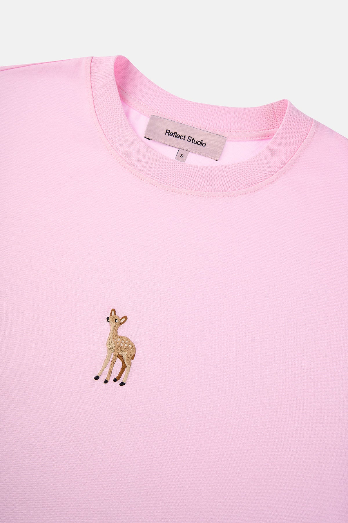 Dağ Ceylanı Lightweight Kadın T-Shirt - Pembe