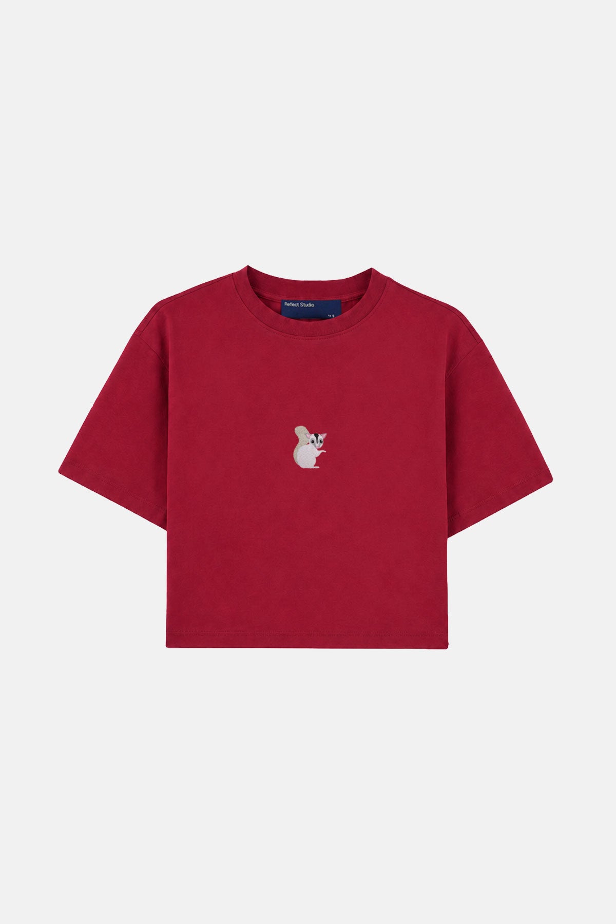 Sugar Glider Lightweight Crop T-shirt - Kırmızı