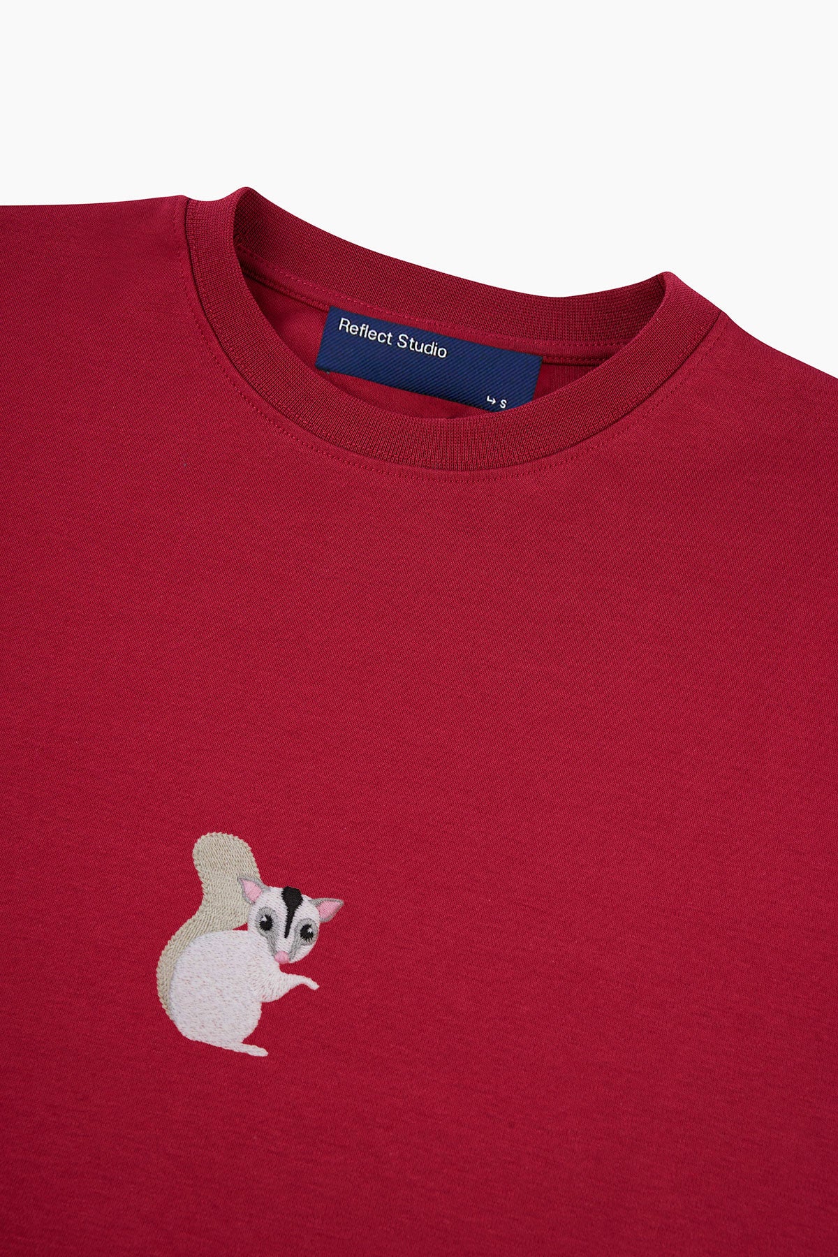 Sugar Glider Lightweight Crop T-shirt - Kırmızı