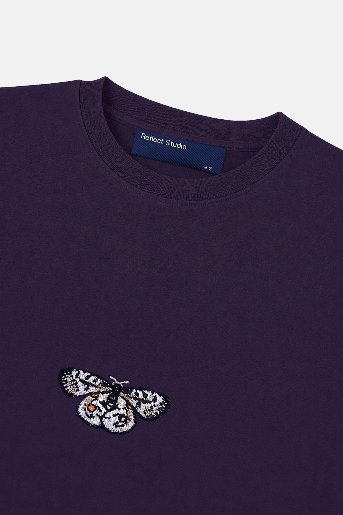 Apollo Kelebeği Lightweight Crop T-shirt - Mor