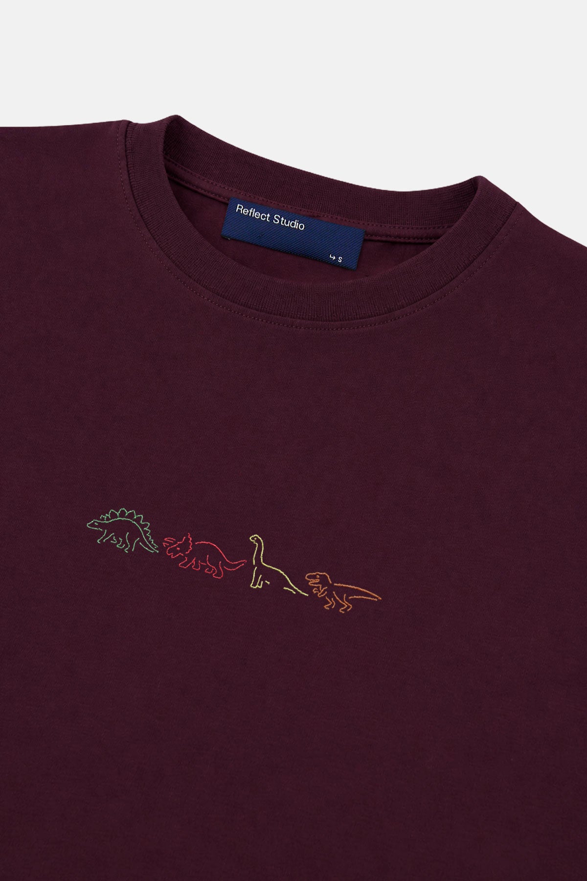 Dinozorlar Premium T-shirt - Mürdüm