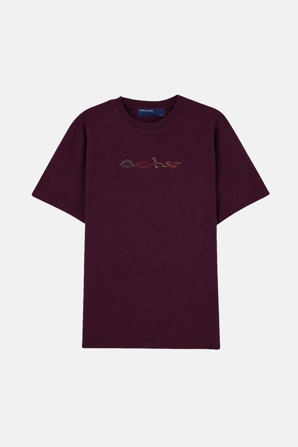Dinozorlar Premium T-shirt - Mürdüm