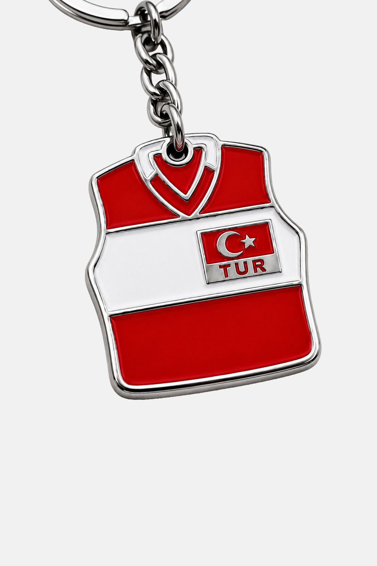 Milli Takım Metal Anahtarlık - Kırmızı