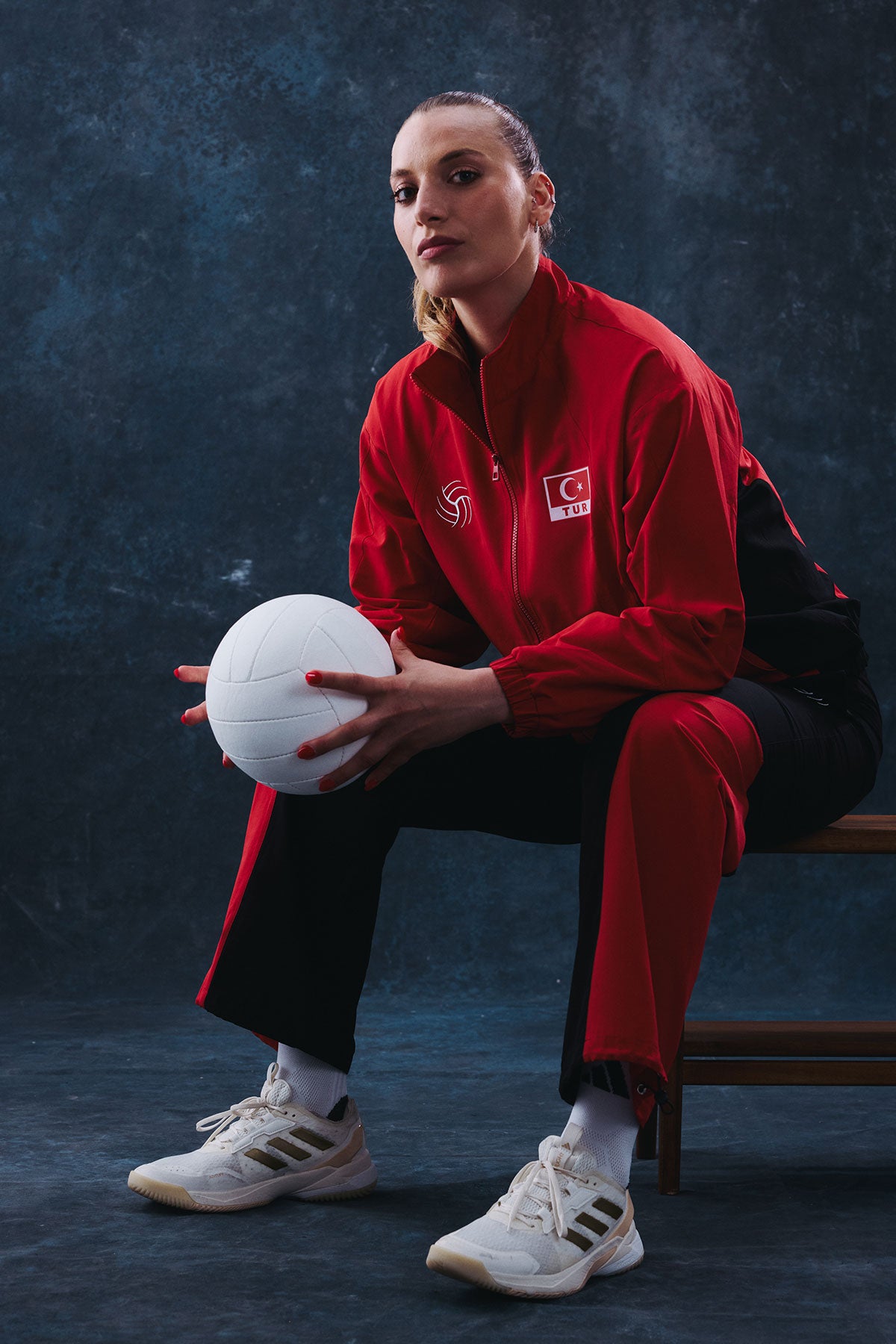 Türkiye Milli Voleybol Takımı Rüzgarlık - Kırmızı