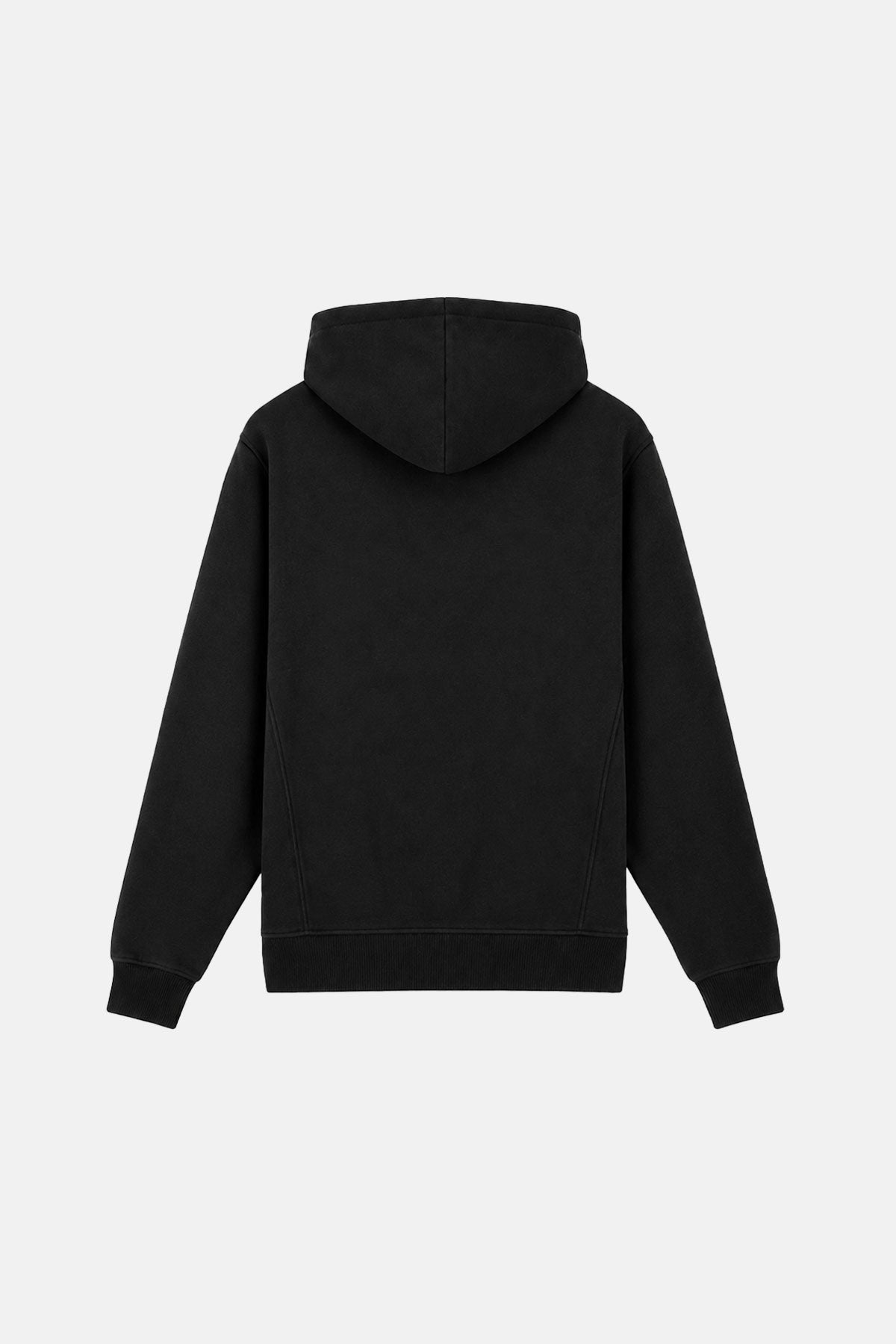 Türkiye 10 Soft Fleece Fermuarlı Hoodie - Siyah