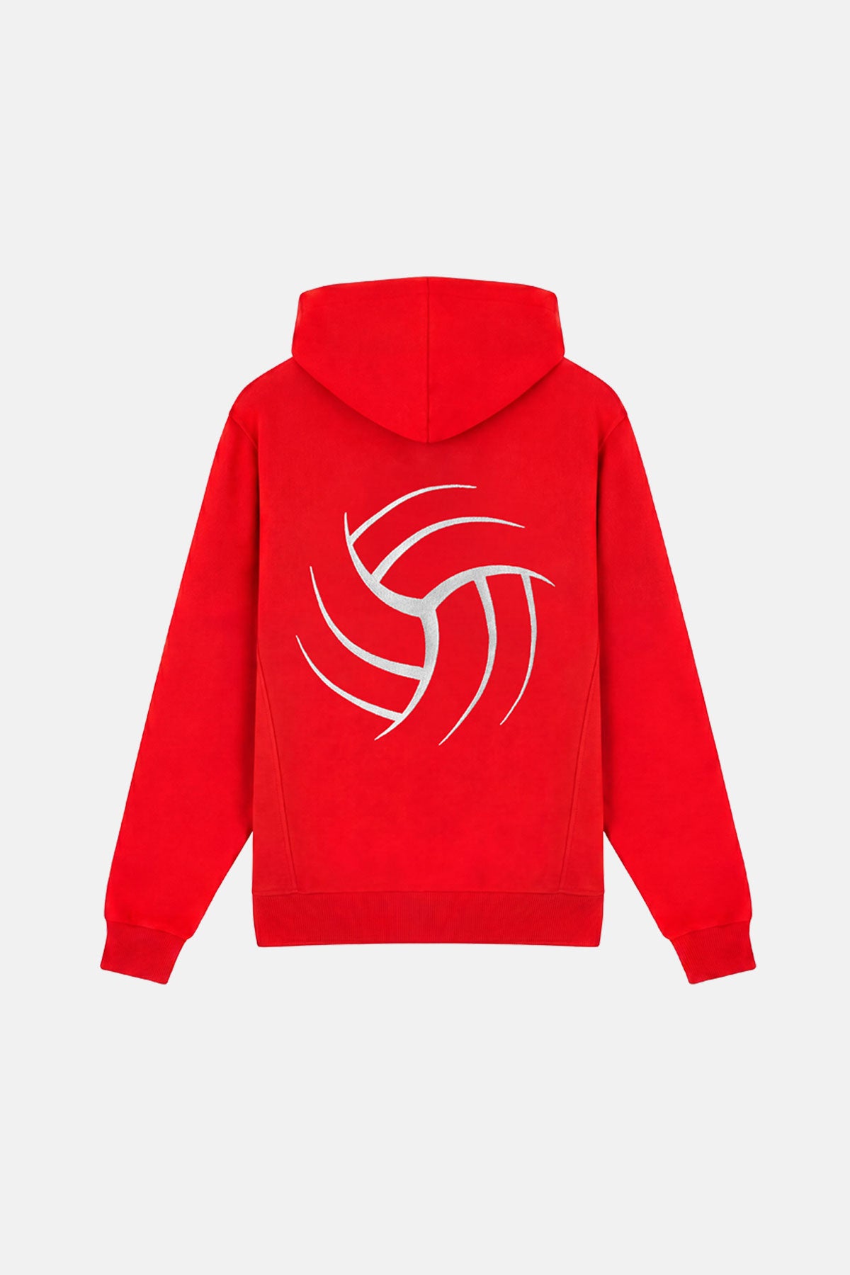 Voleybol Soft Fleece Hoodie - Kırmızı