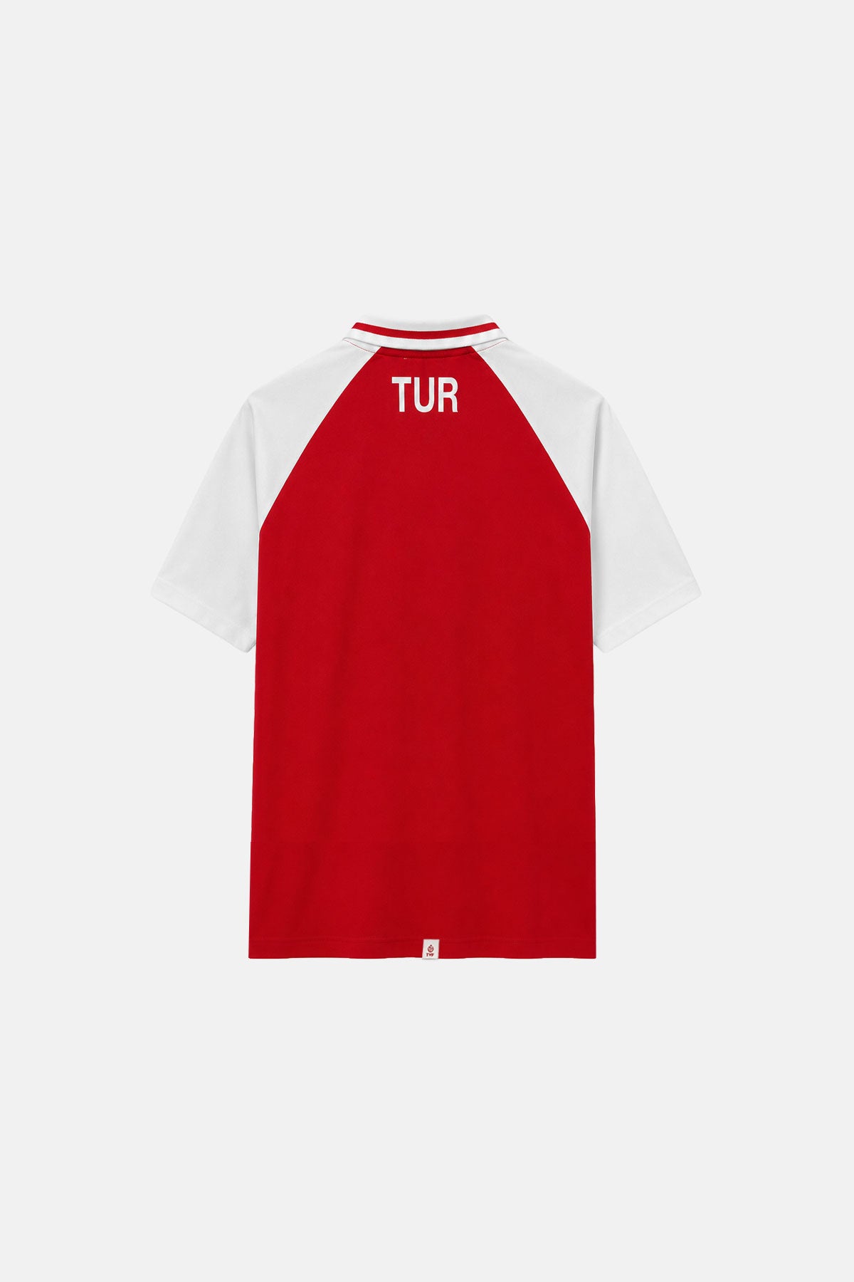 TUR Voleybol Polo Yaka T-shirt - Kırmızı