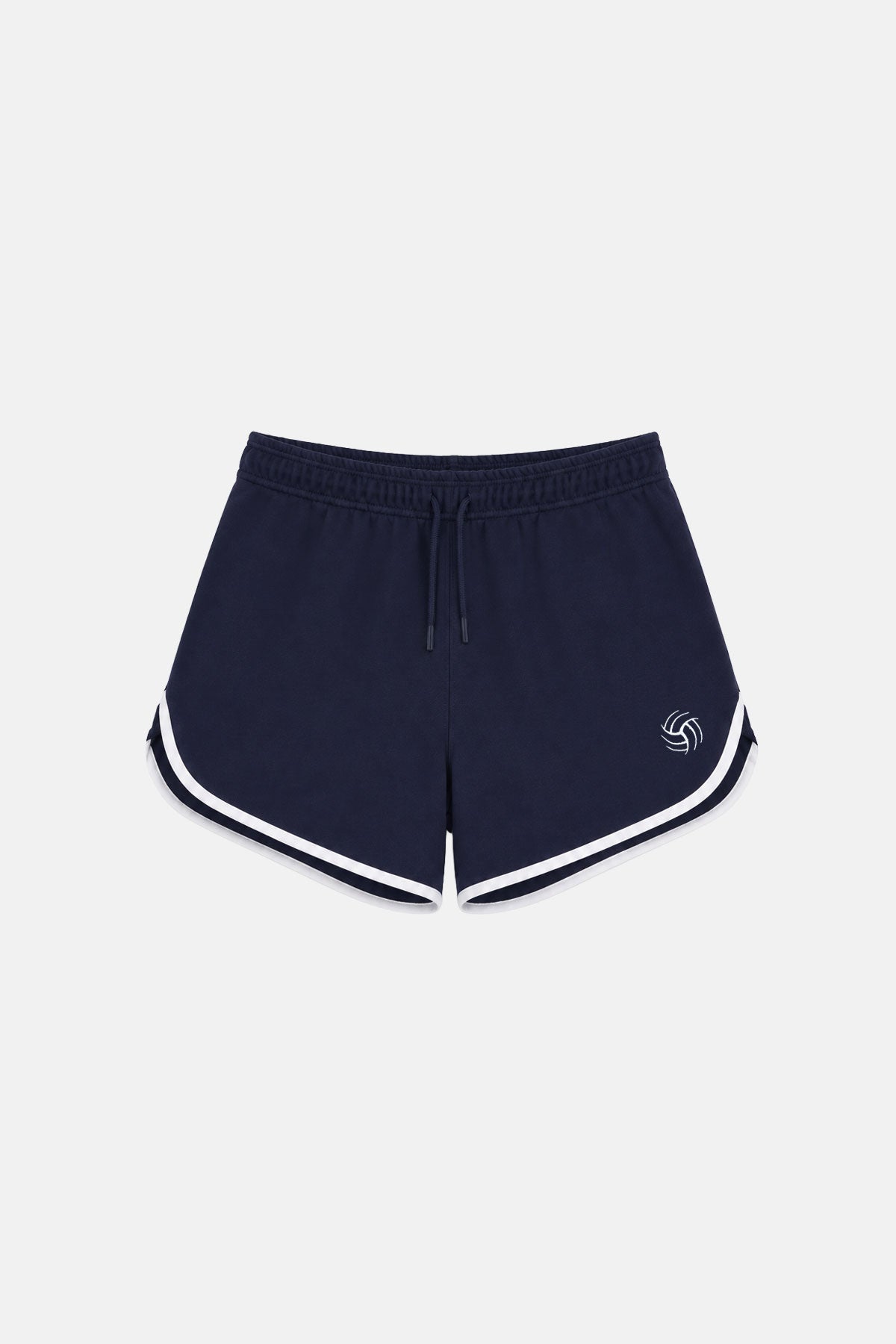 Voleybol Topu Soft Fleece Kadın Şort - Lacivert
