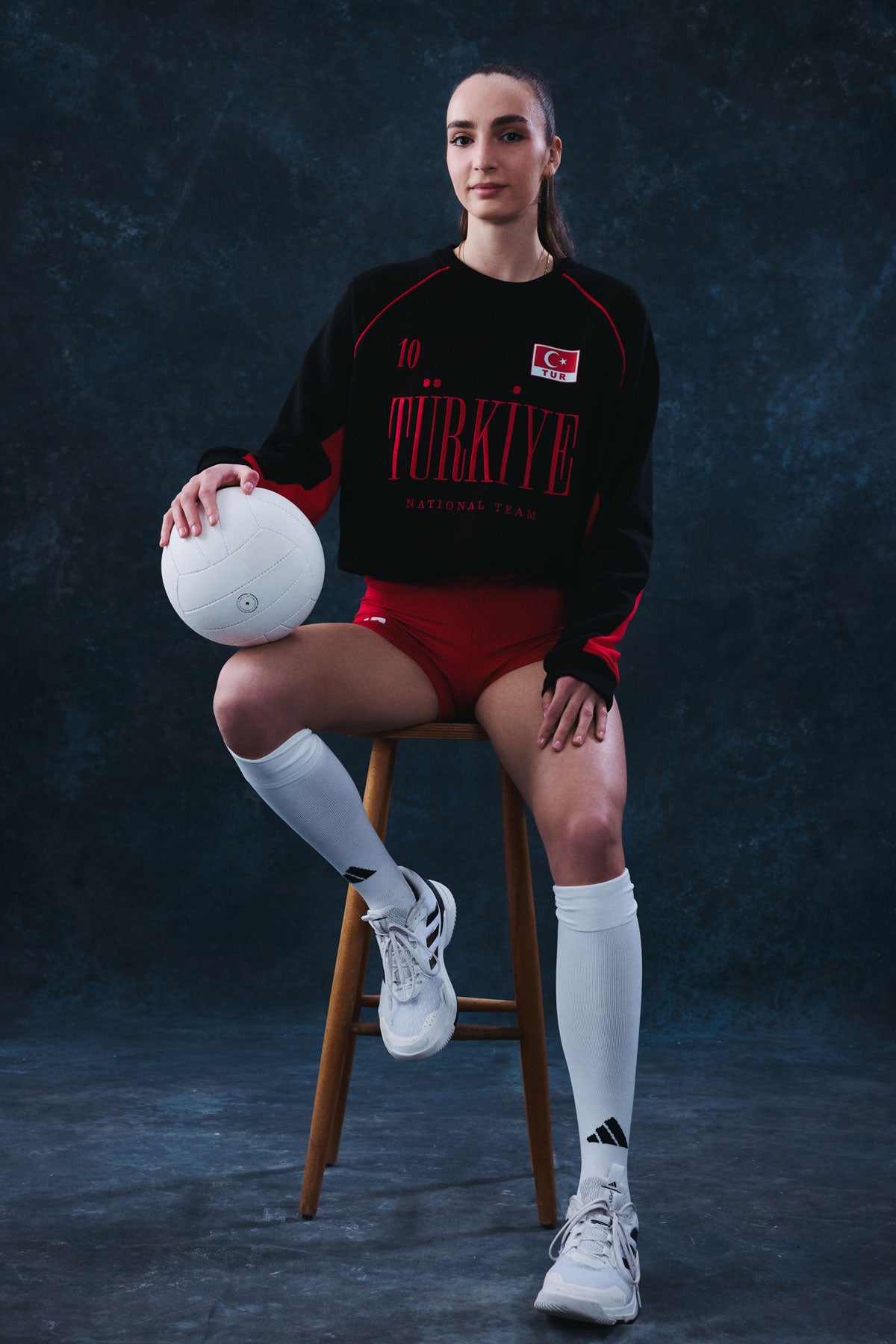 Türkiye 10 Soft Fleece Sweatshirt - Siyah