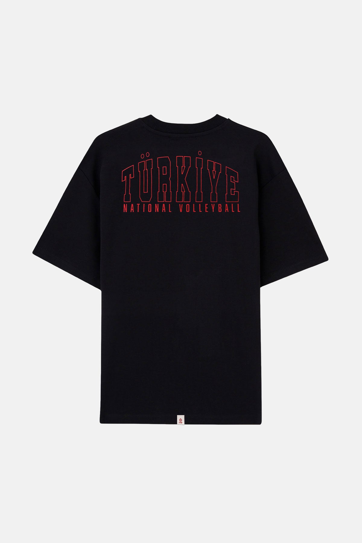 Türkiye Milli Voleybol Takımı Oversize Premium T-shirt - Siyah