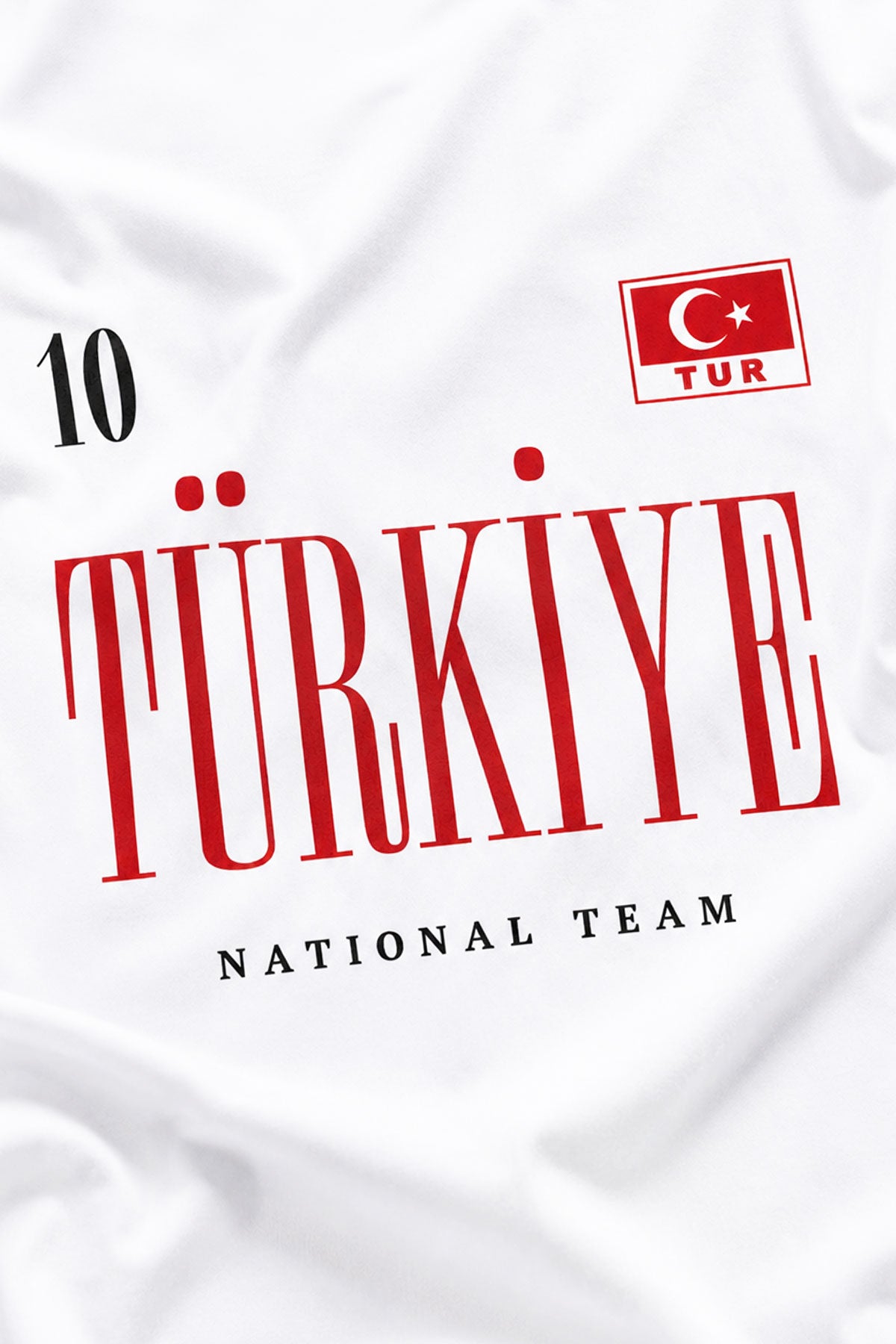 Türkiye 10 Lightweight T-shirt - Beyaz