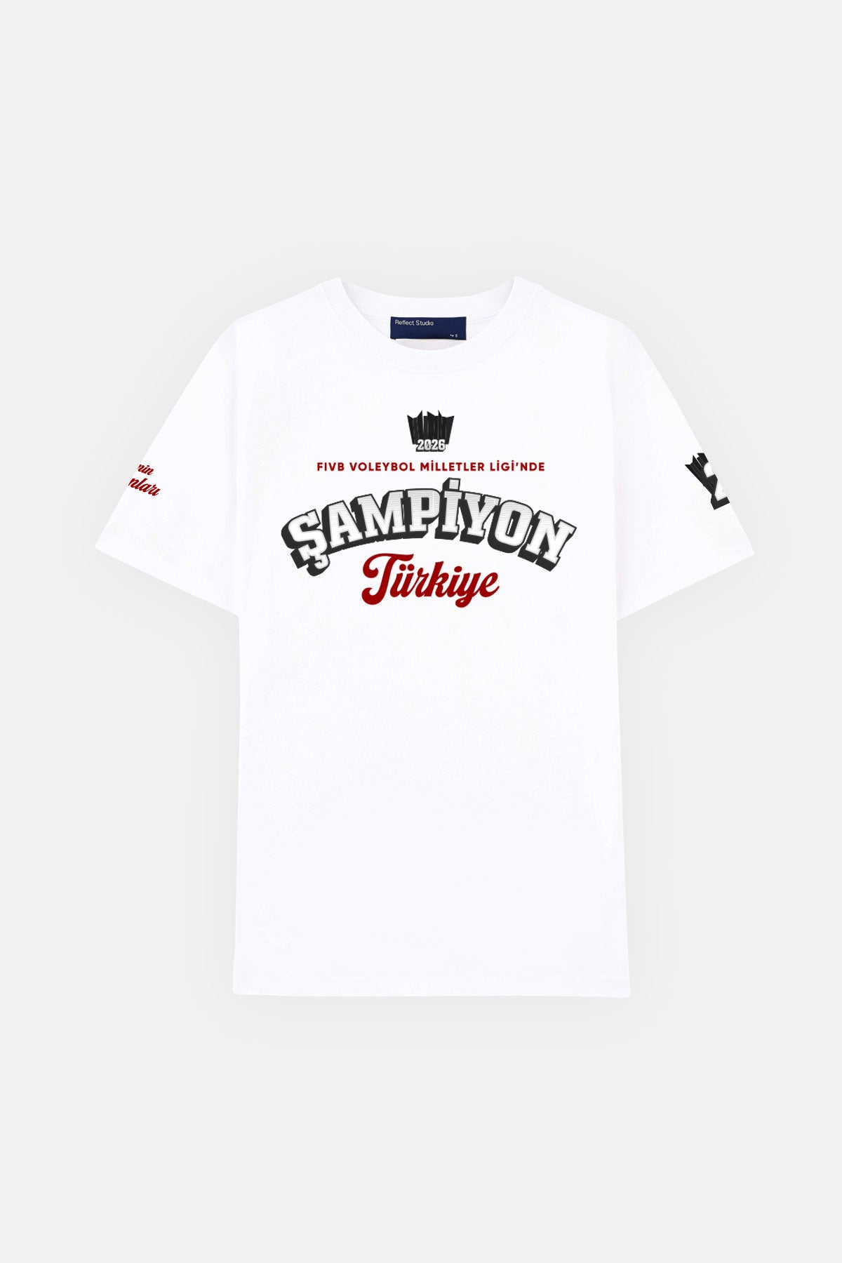 Şampiyon Sultanlar Limited Edition Premium T-shirt - Beyaz