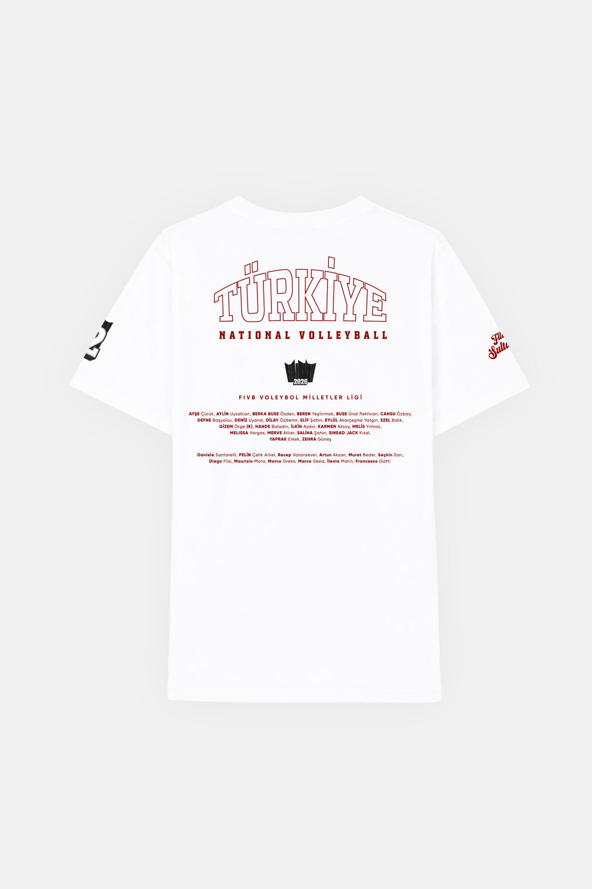 Şampiyon Sultanlar Limited Edition Premium T-shirt - Beyaz