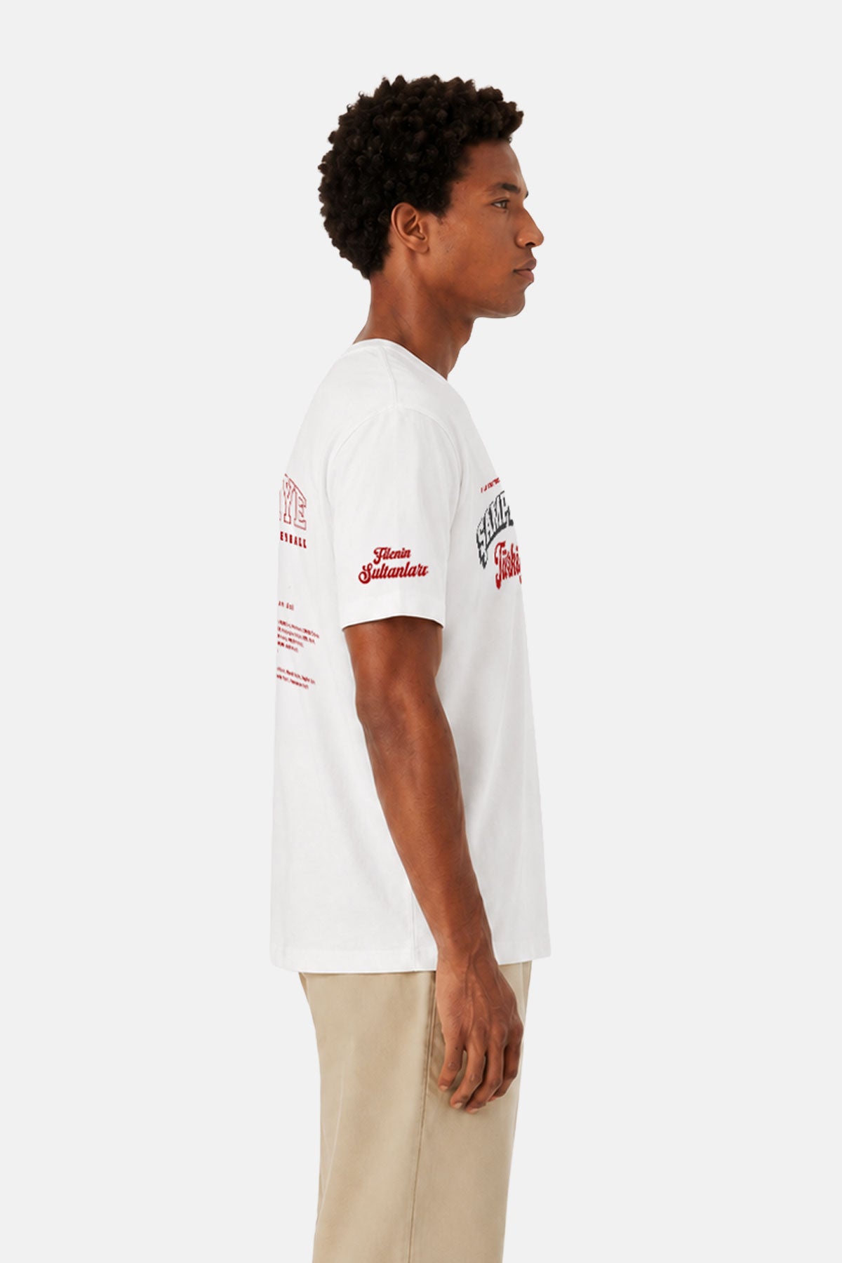 Şampiyon Sultanlar Limited Edition Premium T-shirt - Beyaz