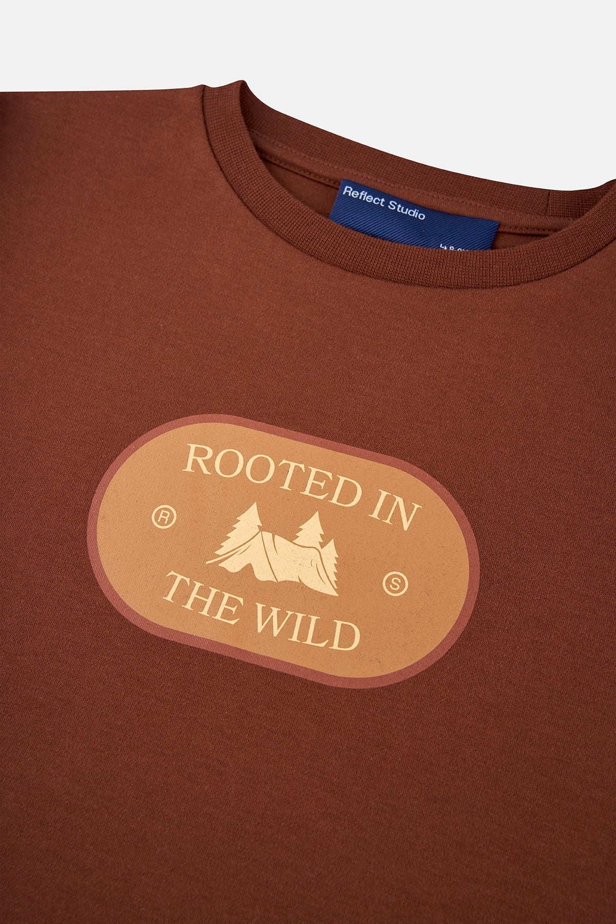 Rooted in the Wild Premium Çocuk Long Sleeve T-shirt - Kahverengi
