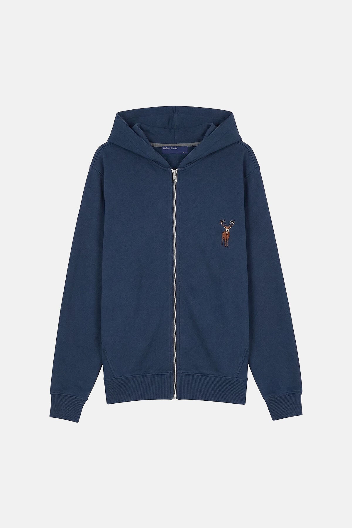 Geyik SuperSoft Full Zip Hoodie - Lacivert