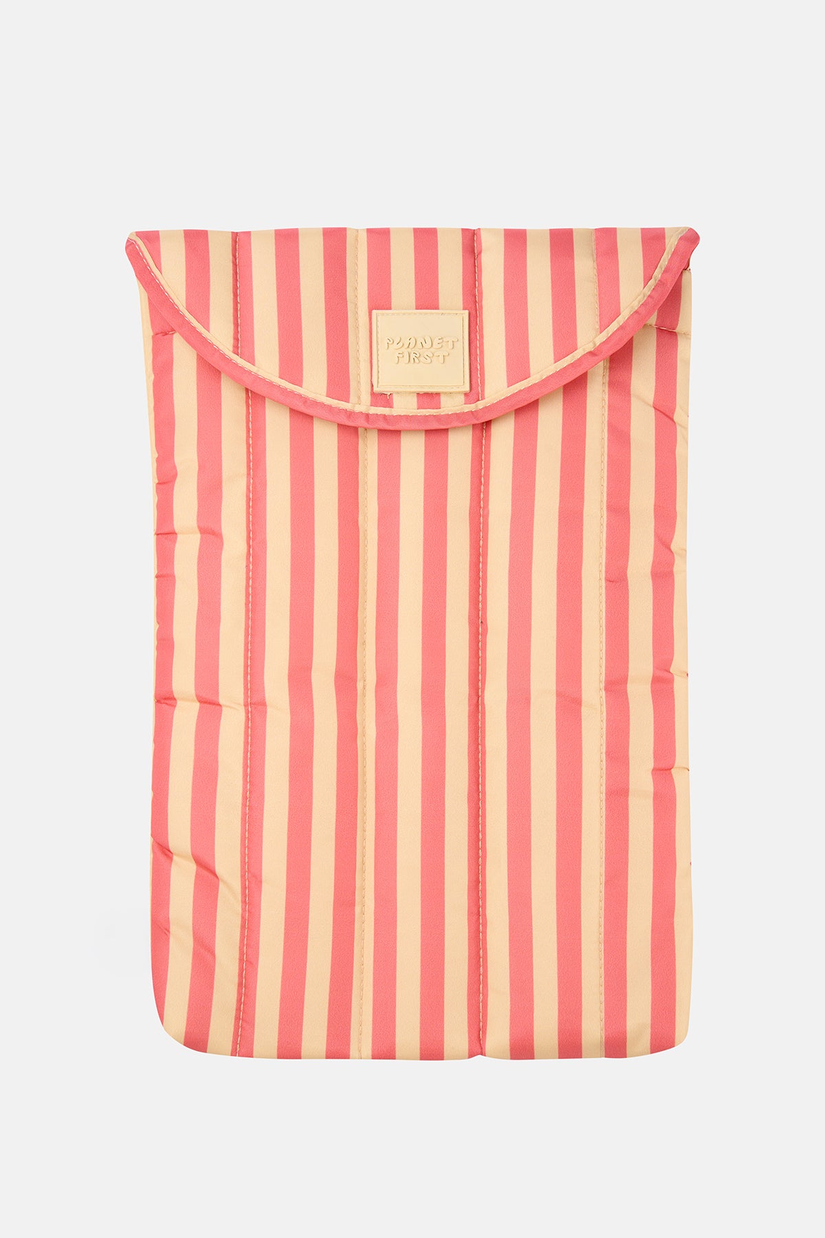 Çizgili Laptop Case - Sarı/Turuncu