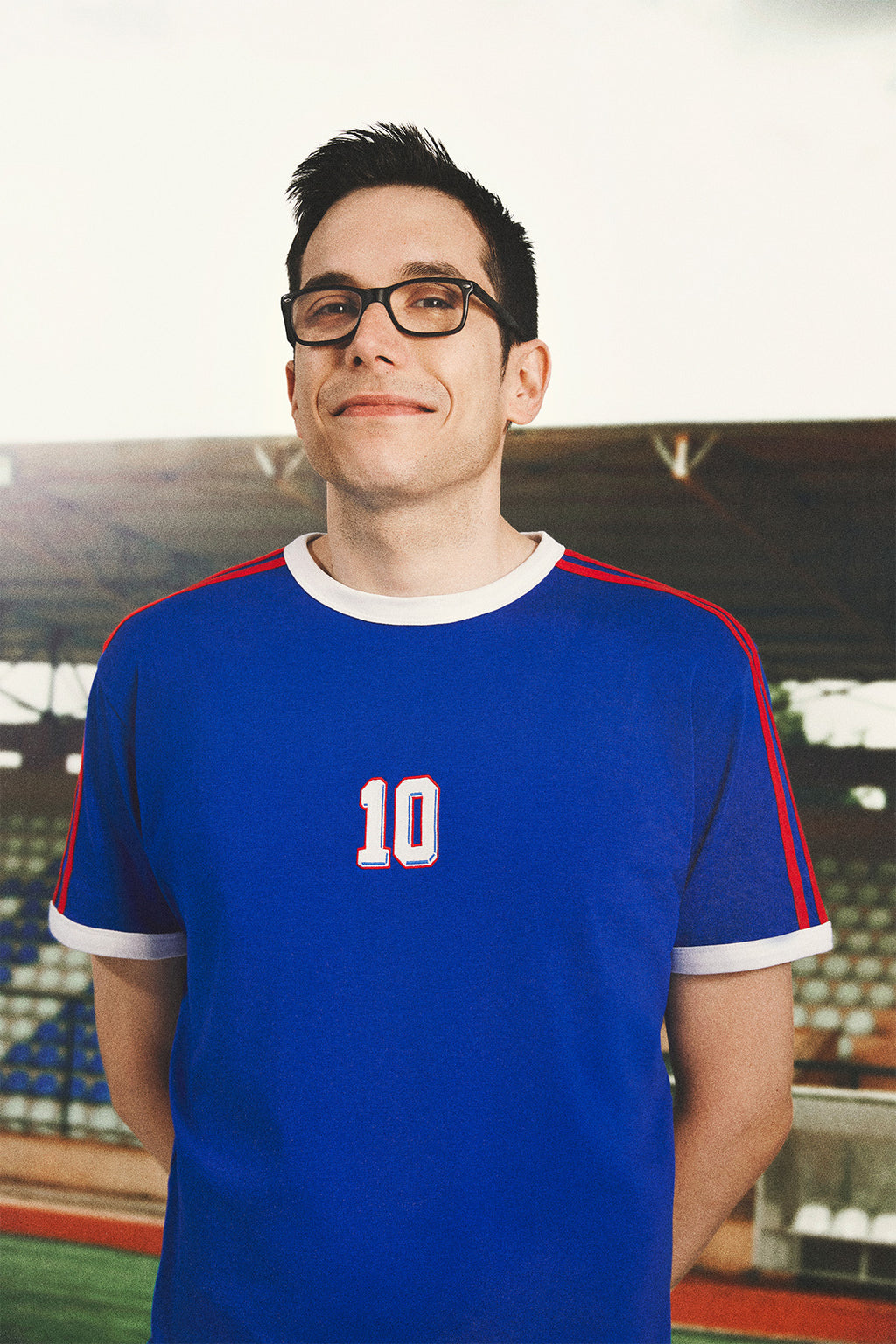 France 10 Lightweight T-Shirt - Mavi