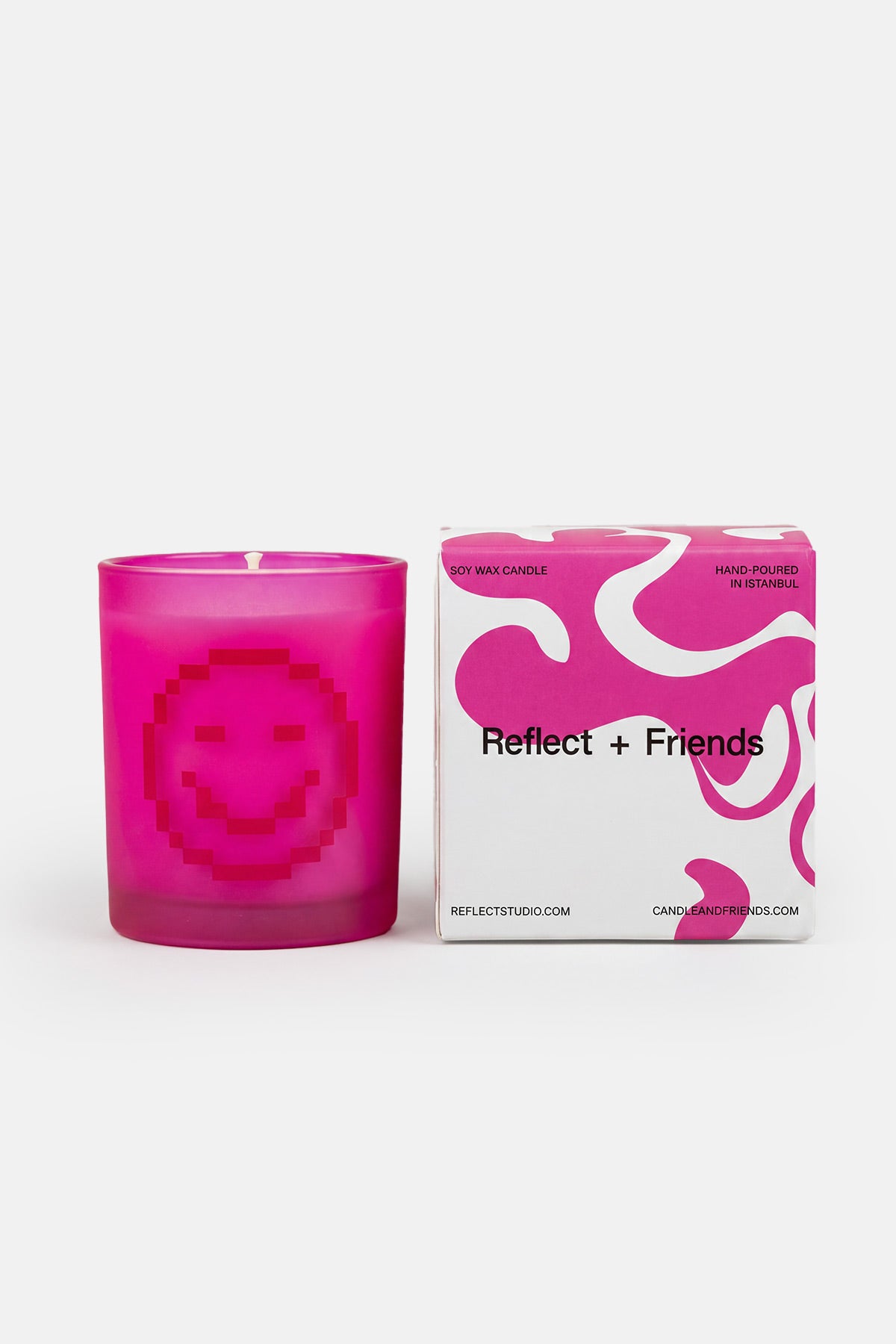 Candle No.03 Small - Pembe
