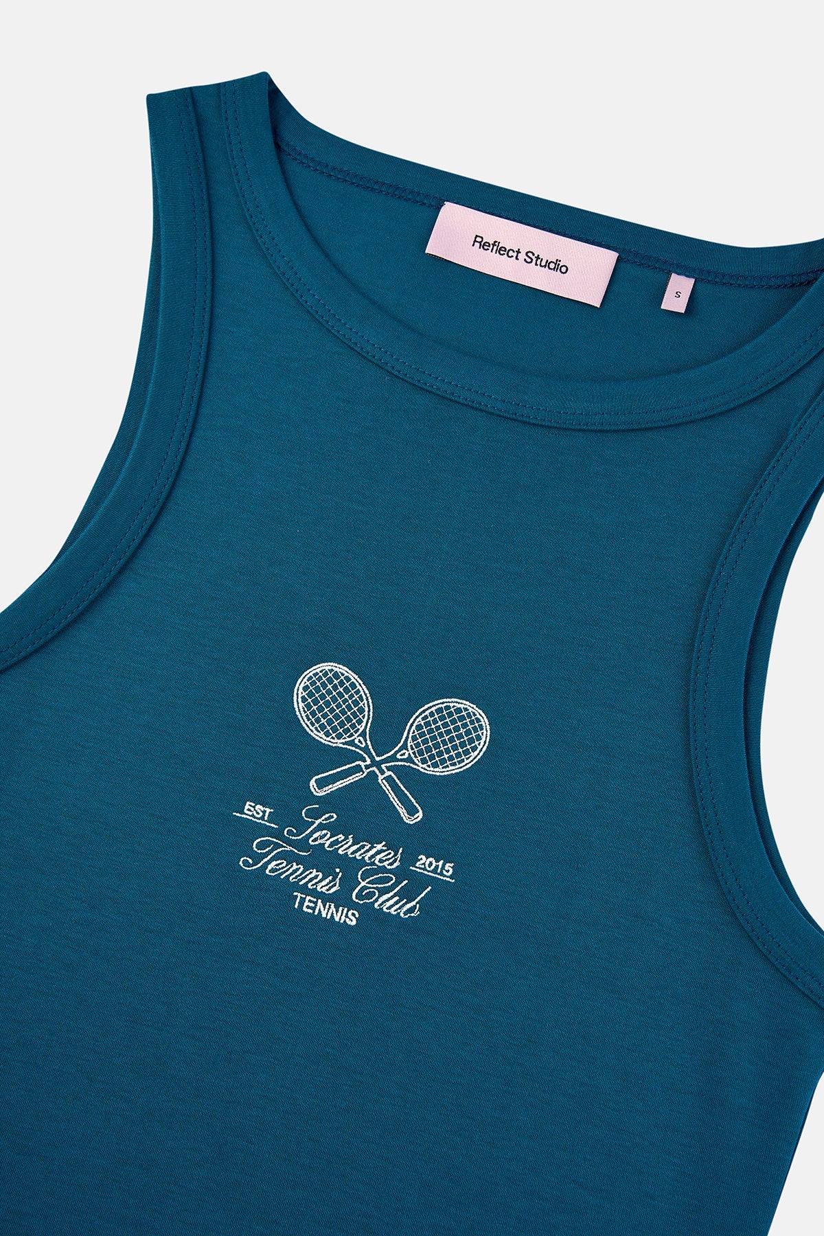 Socrates Tennis Club  Premium Elbise - Petrol Yeşili