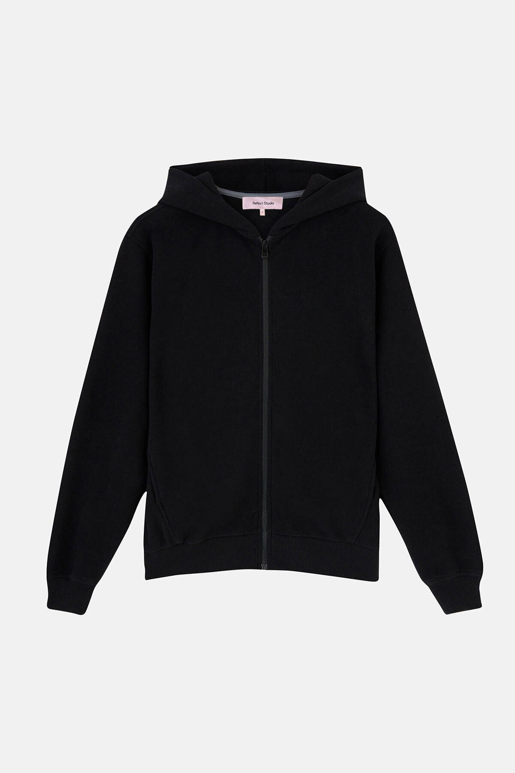Basic SuperSoft Full Zip Hoodie - Siyah