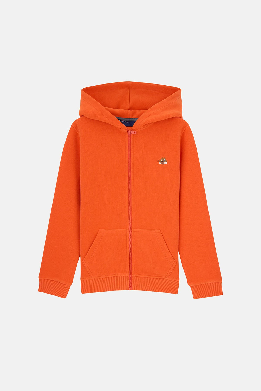 Sincap SuperSoft Çocuk Full Zip Hoodie - Turuncu