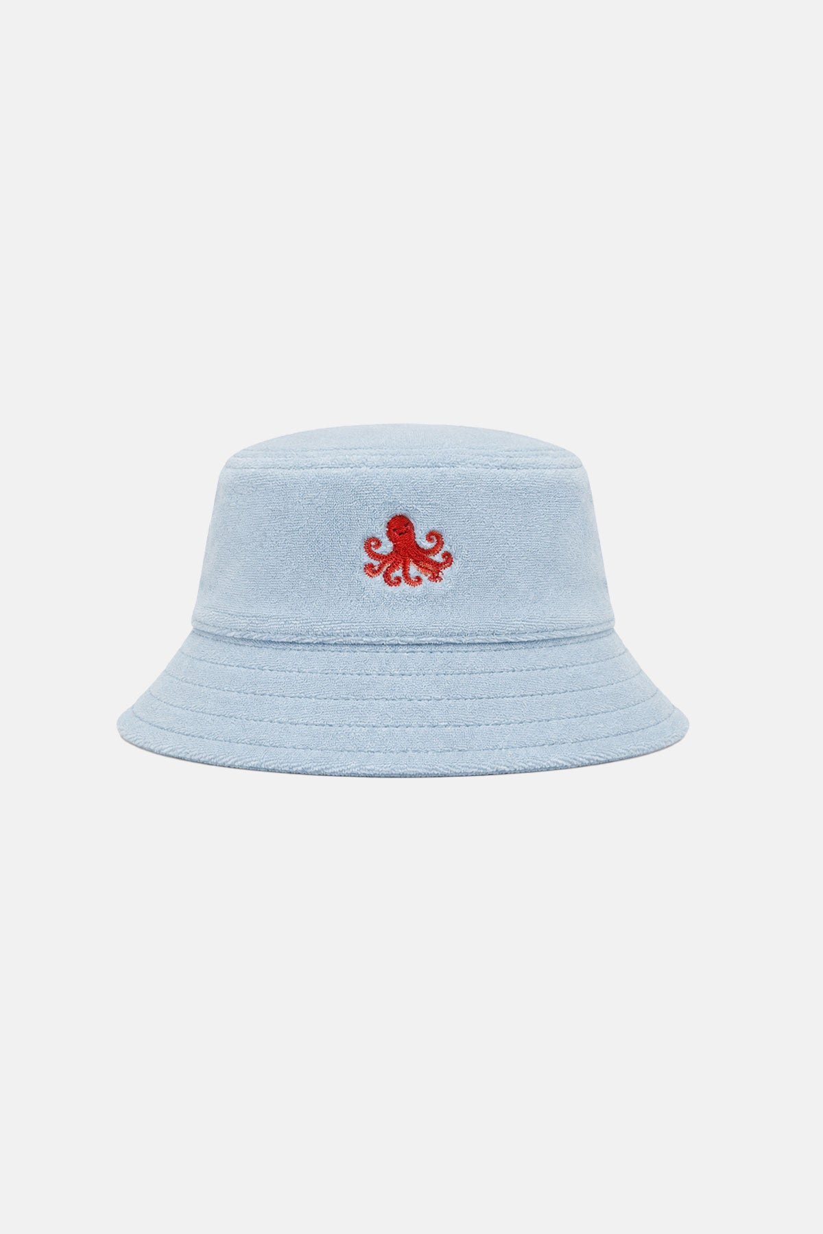 Ahtapot Terry Bucket Hat - Açık Mavi