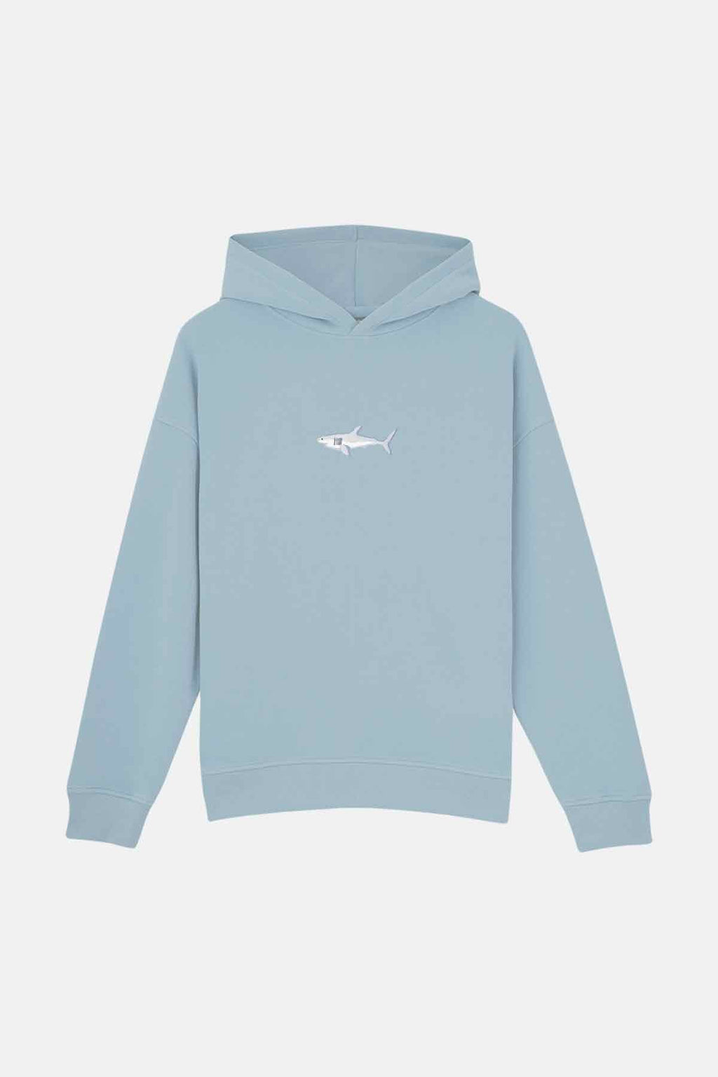Büyük Beyaz Köpekbalığı SuperSoft Hoodie - Mavi