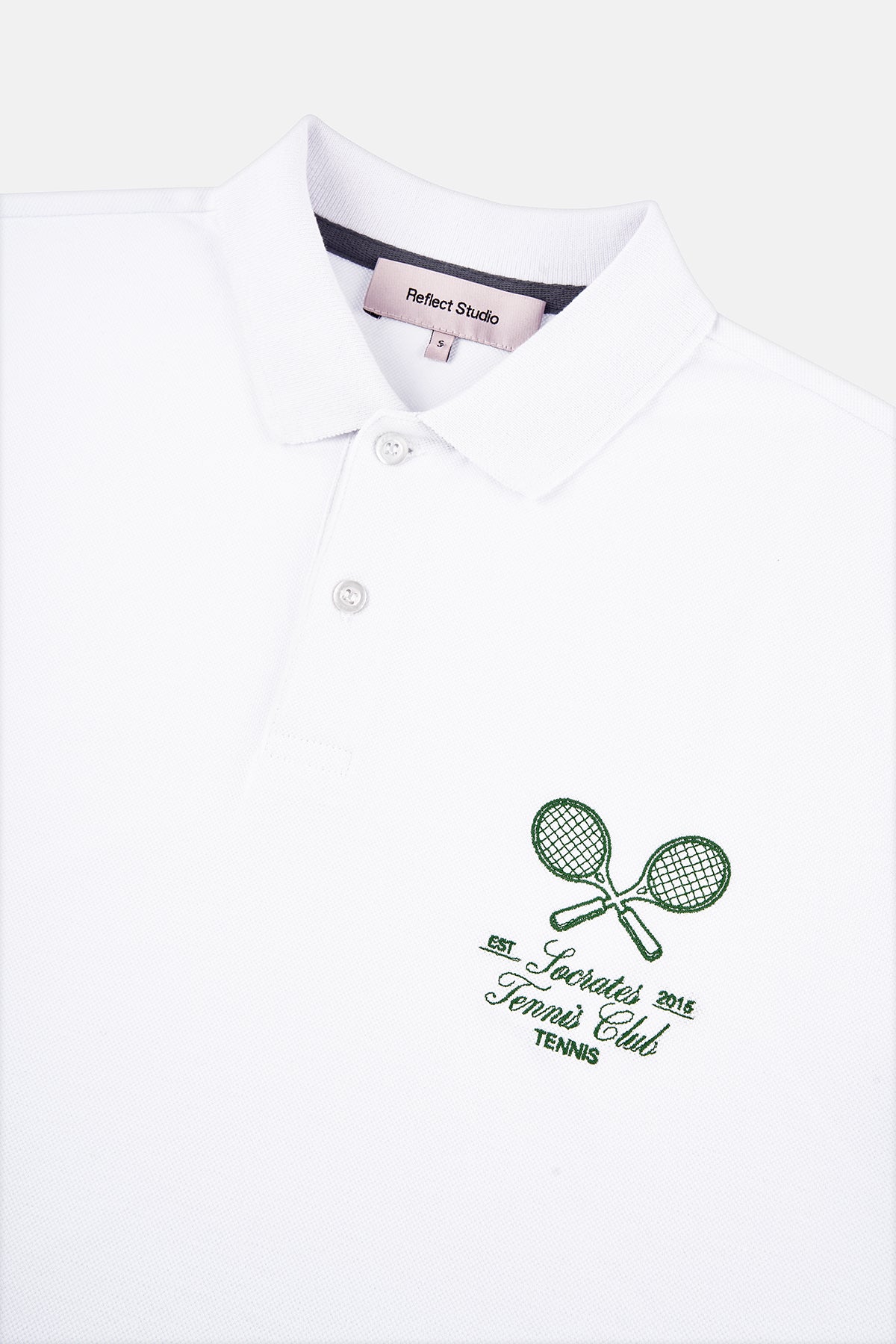 Socrates Tennis Club Polo T-shirt - Beyaz