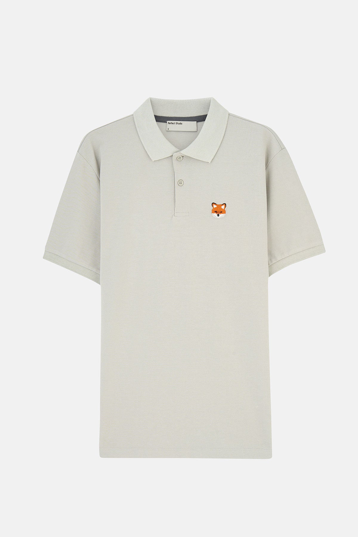 Kızıl Tilki Polo Yaka T-Shirt - Gri