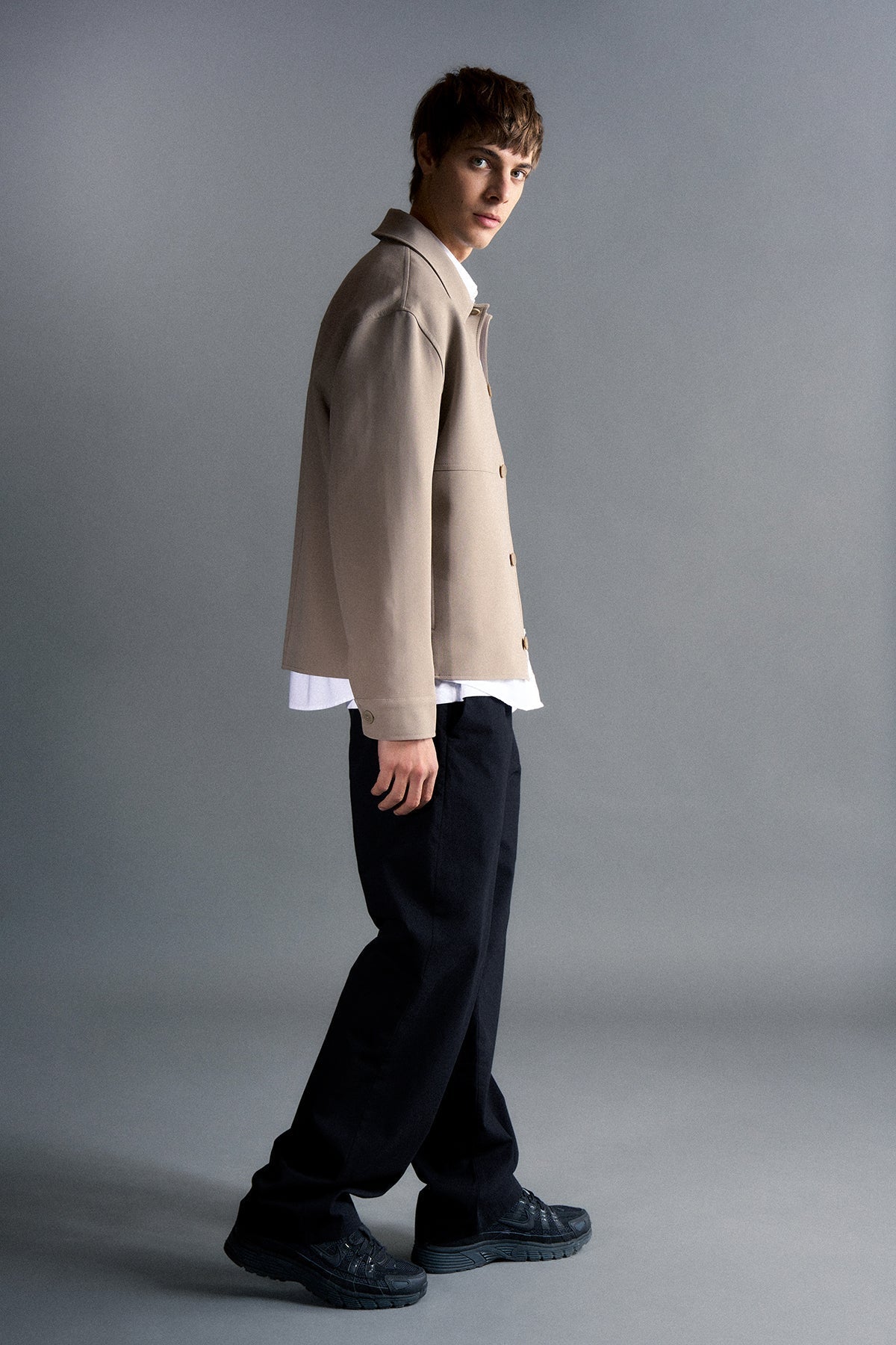 Relaxed Fit Erkek Pantolon - Siyah