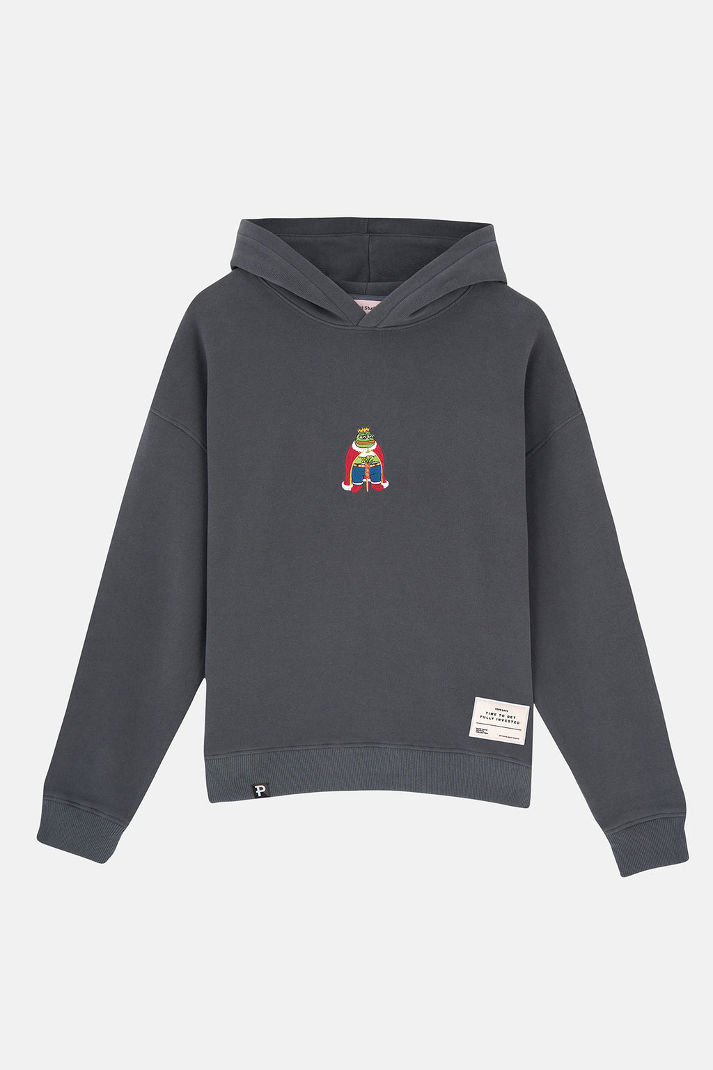 King Pepe SuperSoft Hoodie - Antrasit