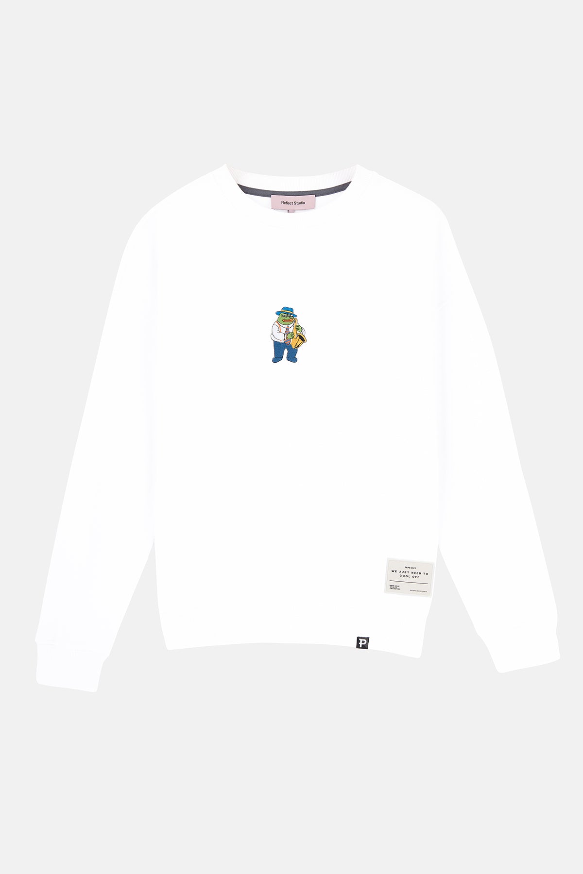 Jazzy Pepe SuperSoft Sweatshirt - Beyaz