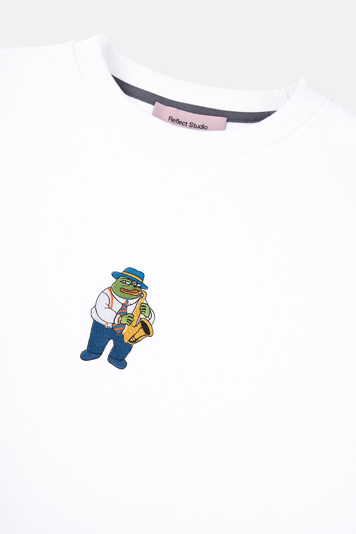 Jazzy Pepe SuperSoft Sweatshirt - Beyaz
