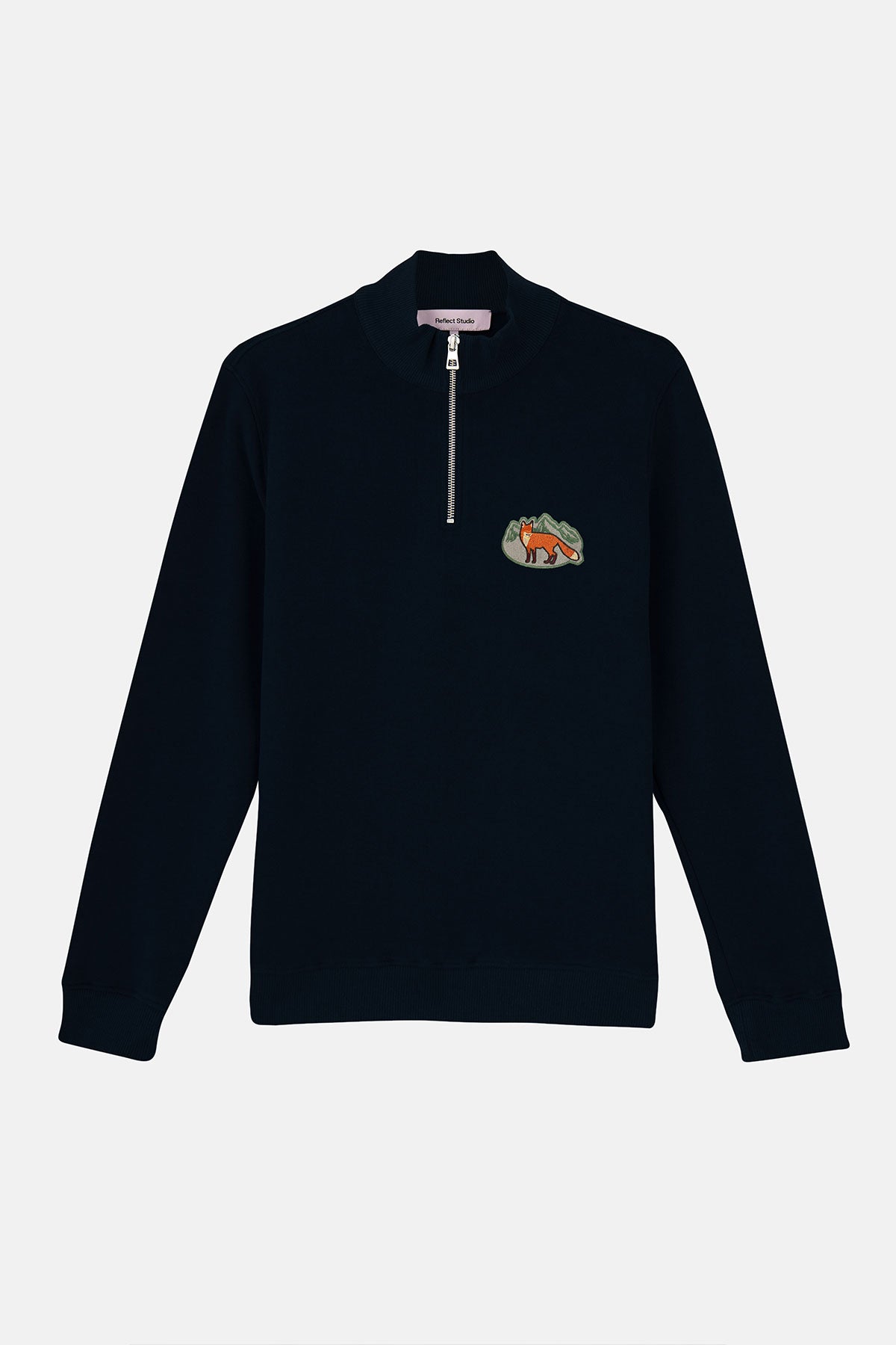 Kızıl Tilki SuperSoft Quarter-Zip Sweatshirt - Lacivert