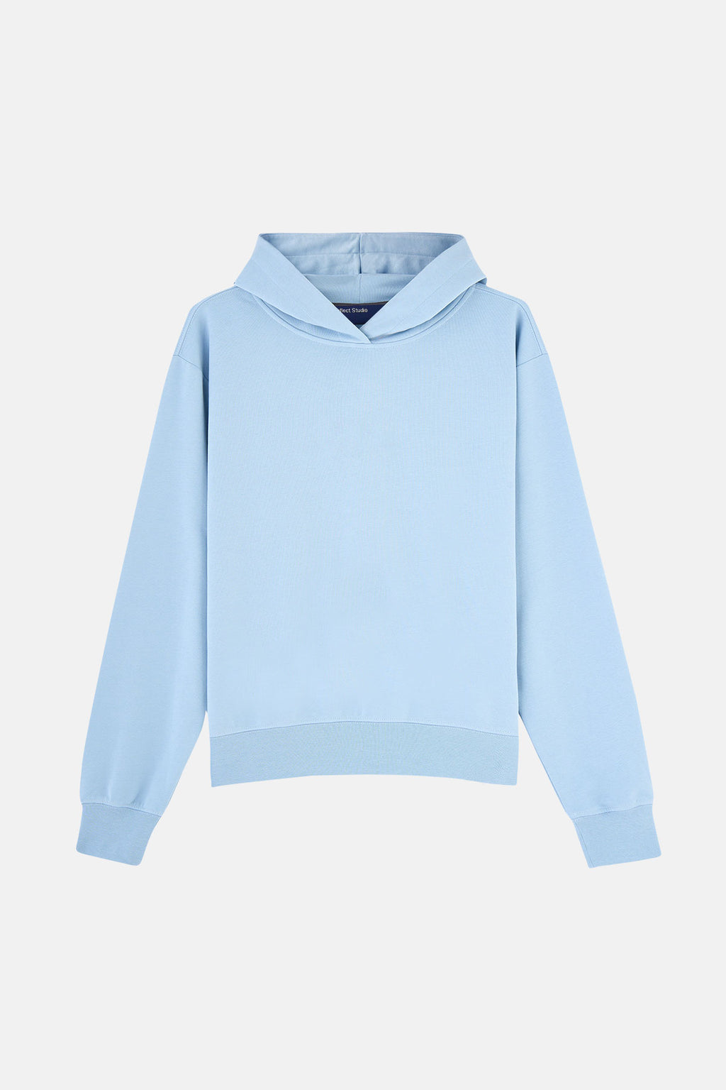 Basic Soft Fleece Hoodie - Bebek Mavisi