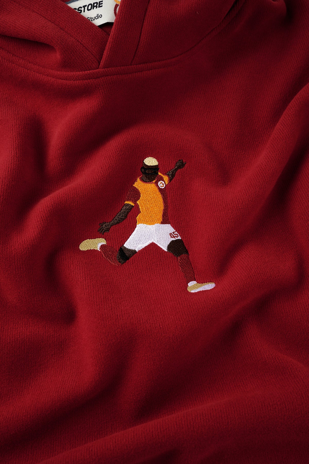 Victor Osimhen SuperSoft Çocuk Hoodie - Kırmızı