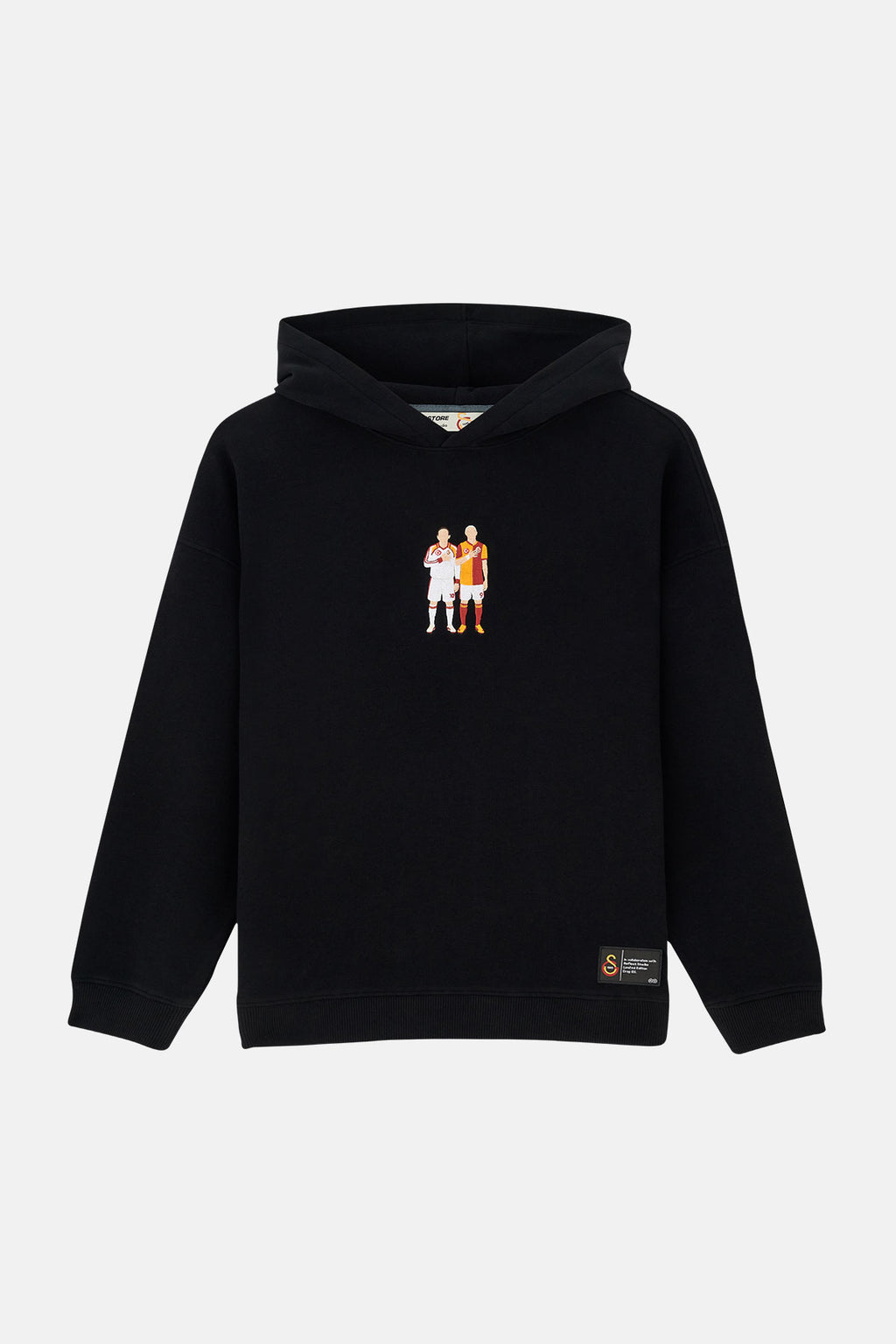 Hagi & Icardi SuperSoft Çocuk Hoodie - Siyah