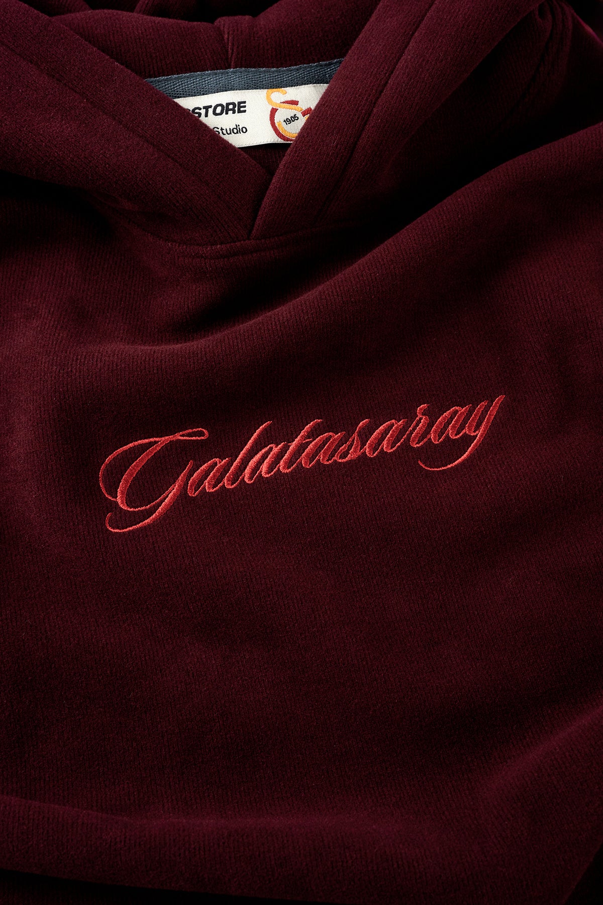 Galatasaray SuperSoft Hoodie - Bordo
