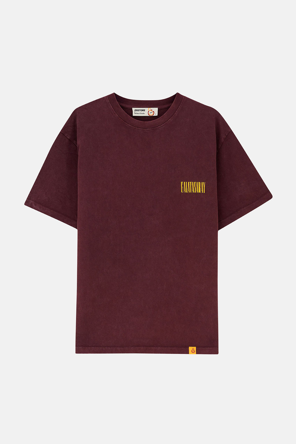 Ali Sami Yen Washed T-shirt - Kırmızı