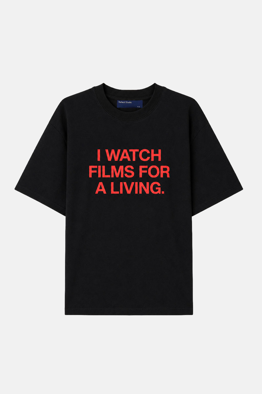 I Watch Films For A Living  Oversize Premium T-shirt - Siyah