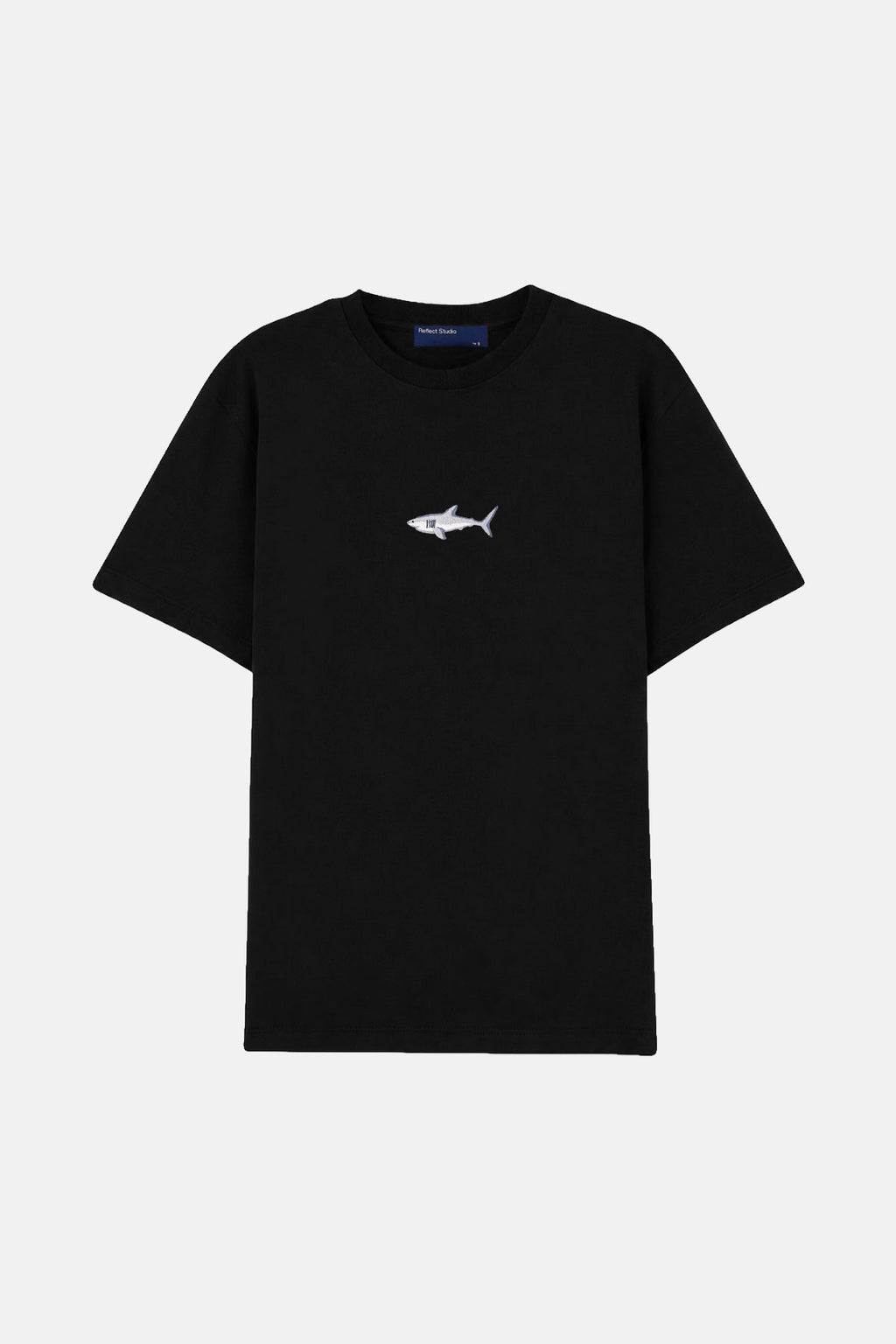 Büyük Beyaz Köpekbalığı Premium T-shirt - Siyah