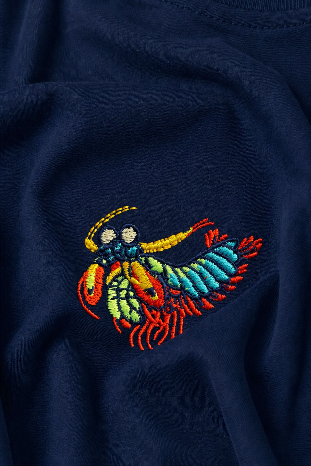 Mantis Karidesi Premium T-shirt - Lacivert