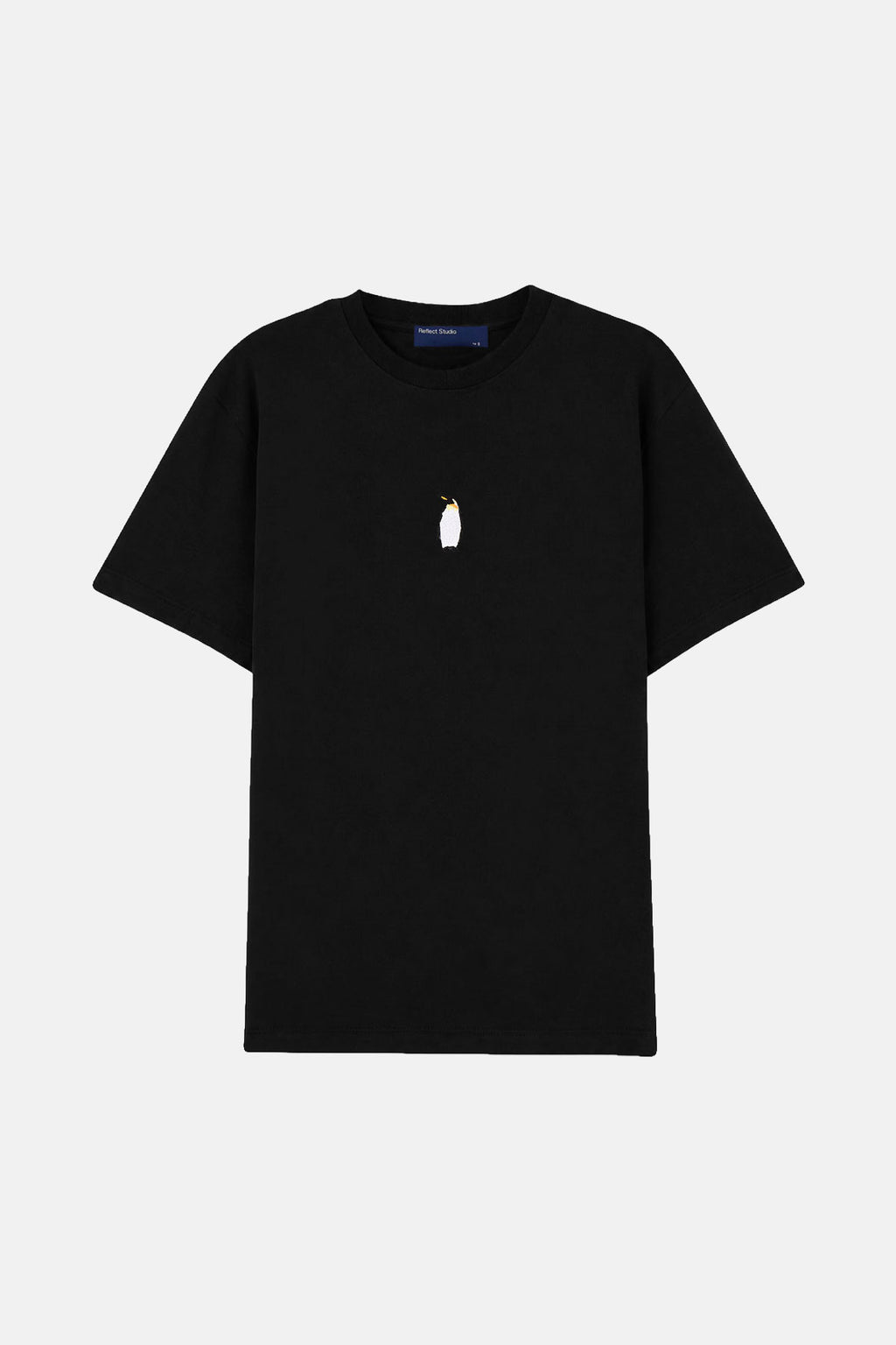 İmparator Penguen Premium T-shirt - Siyah
