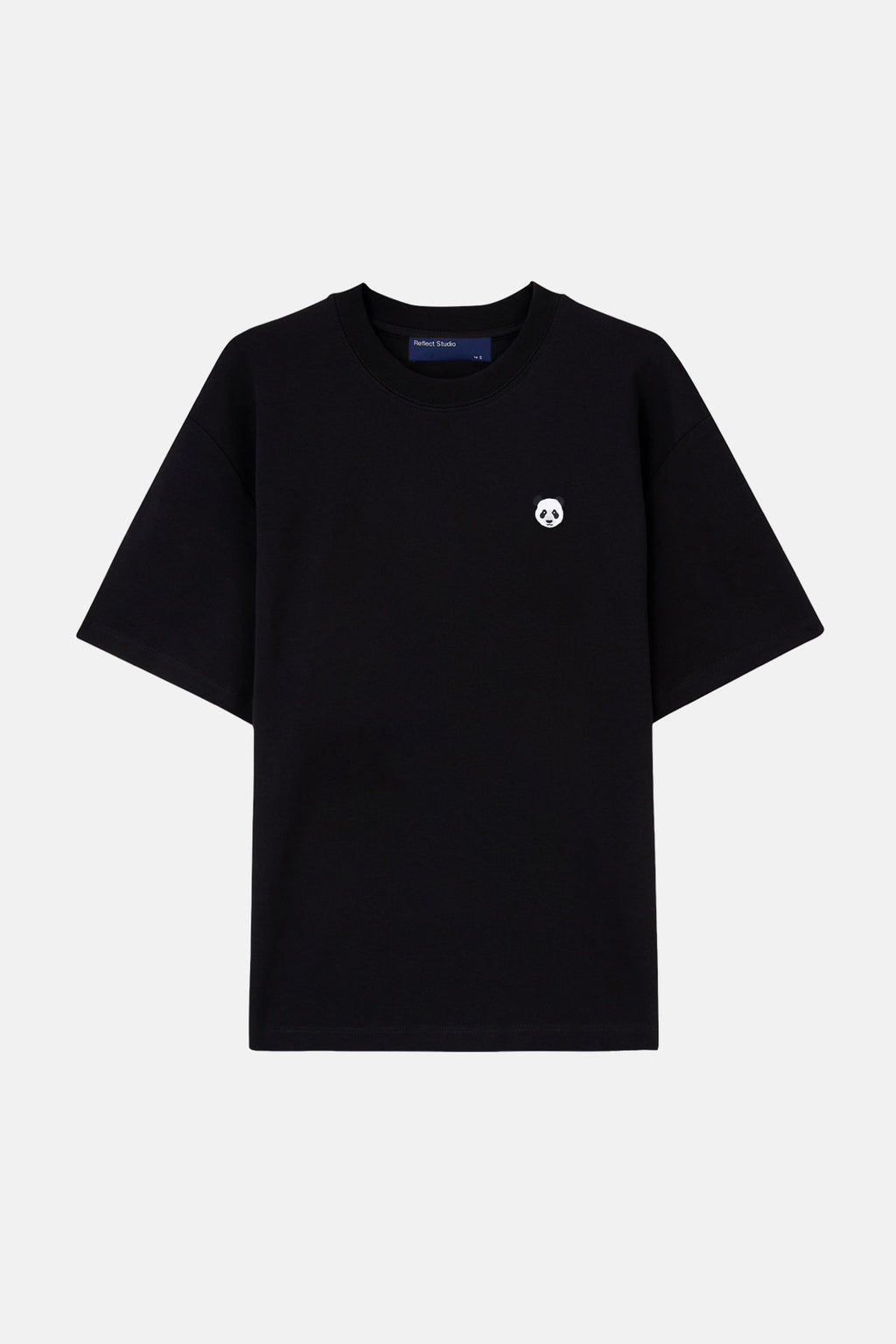 Panda Premium Oversize T-shirt - Siyah