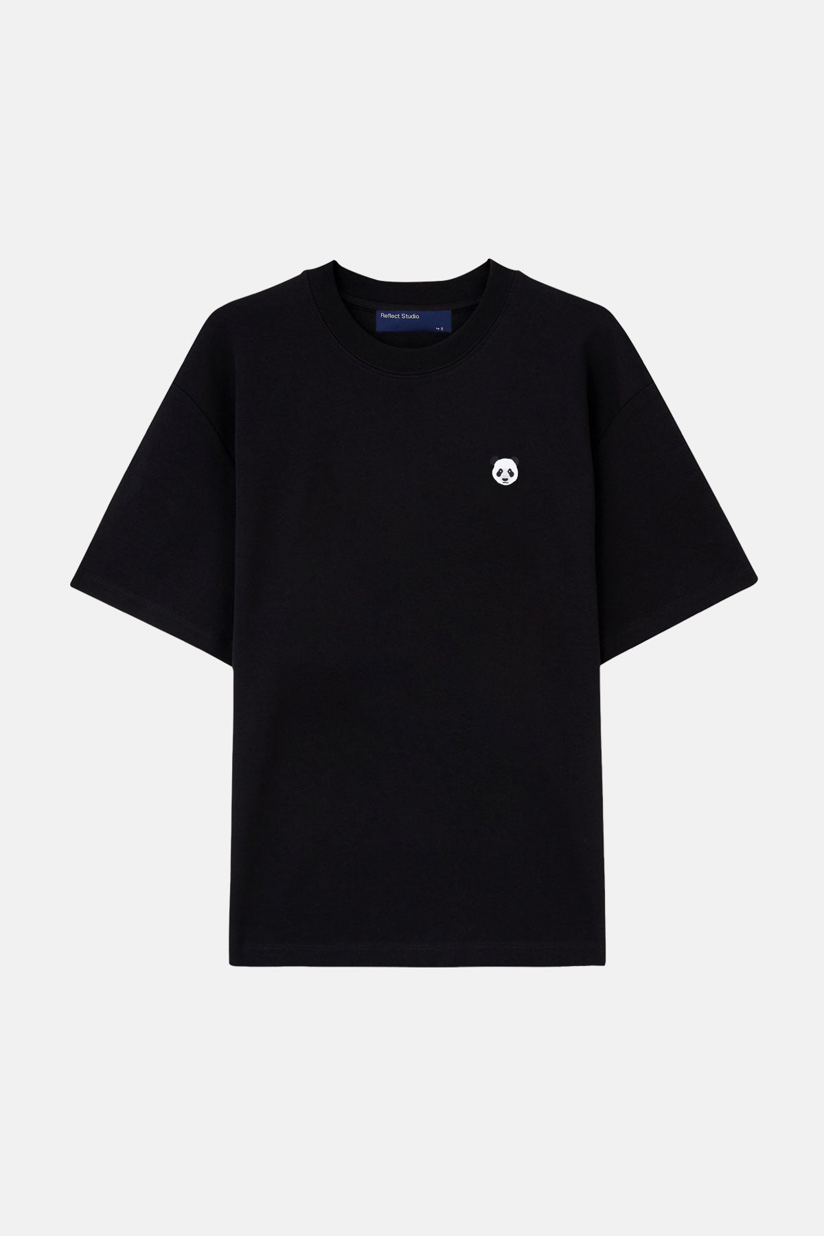 Panda Premium Oversize T-shirt - Siyah