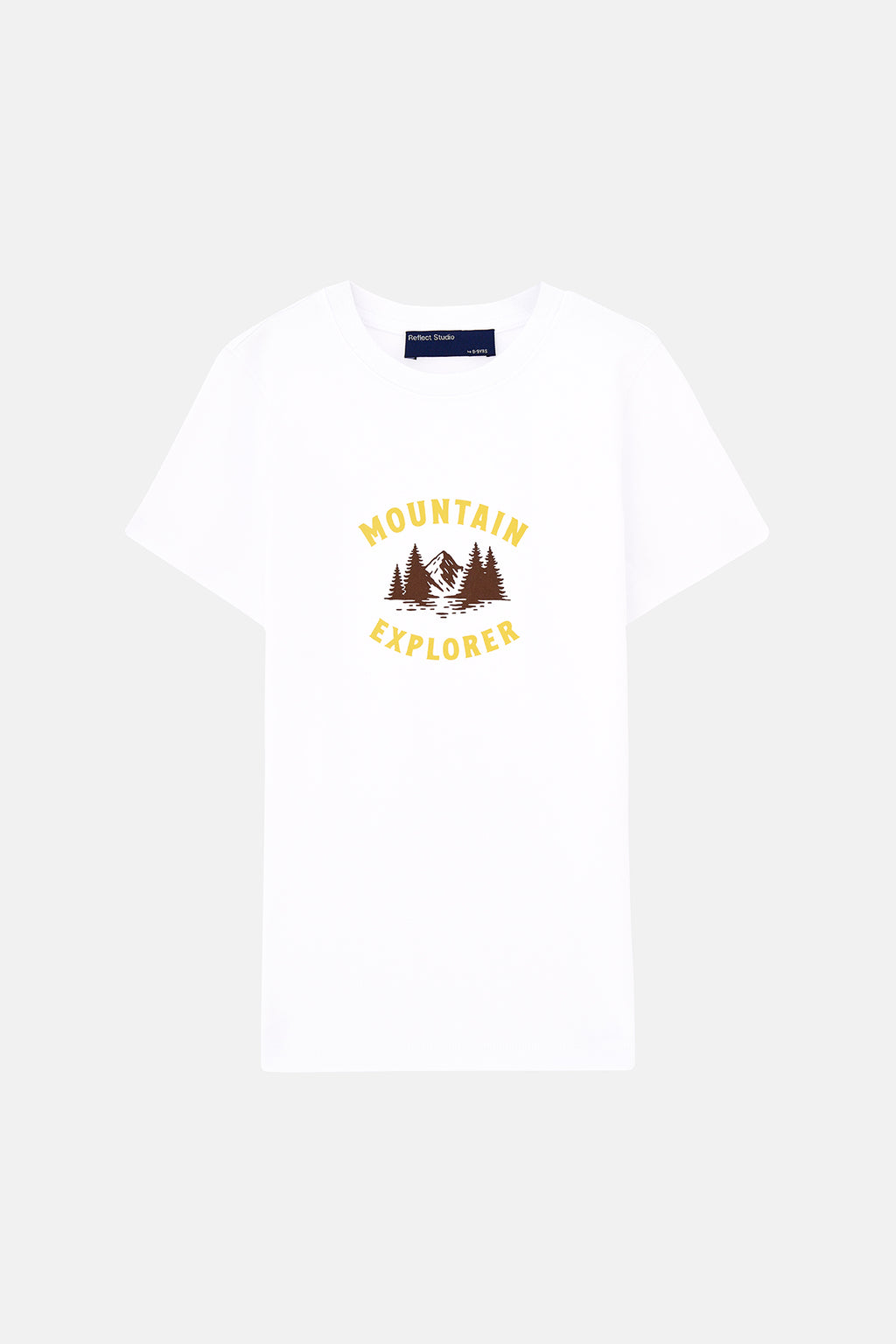 Mountain Explorer Premium Çocuk T-shirt - Beyaz