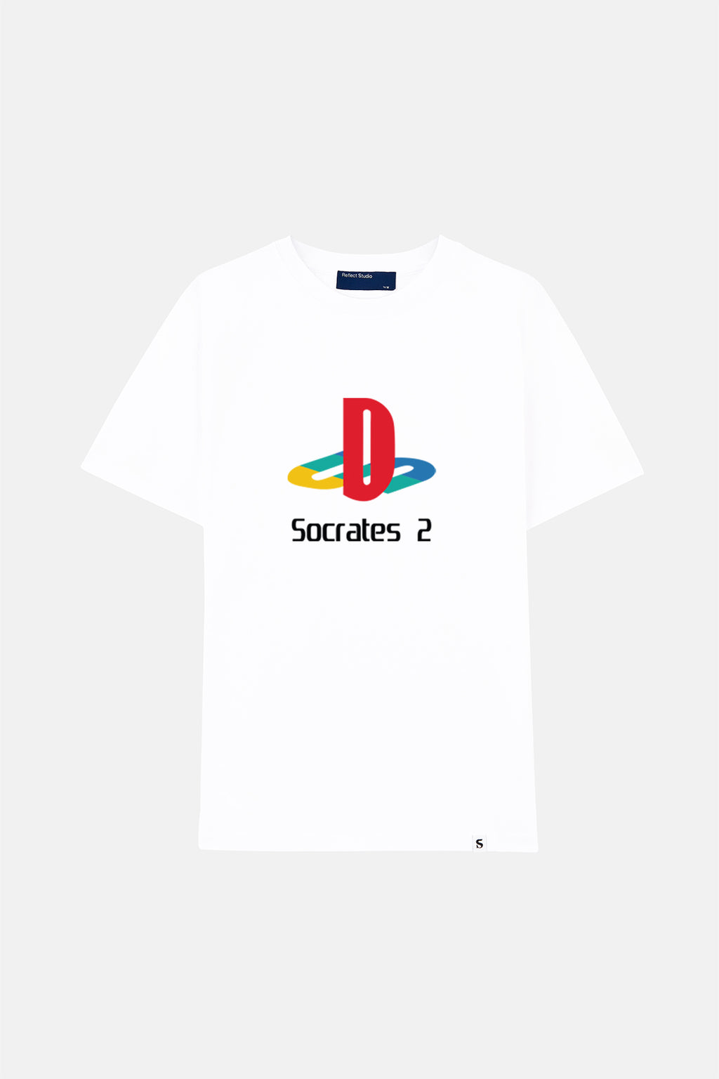 90'lar Forma Serisi - Socrates 2 Premium T-shirt - Beyaz