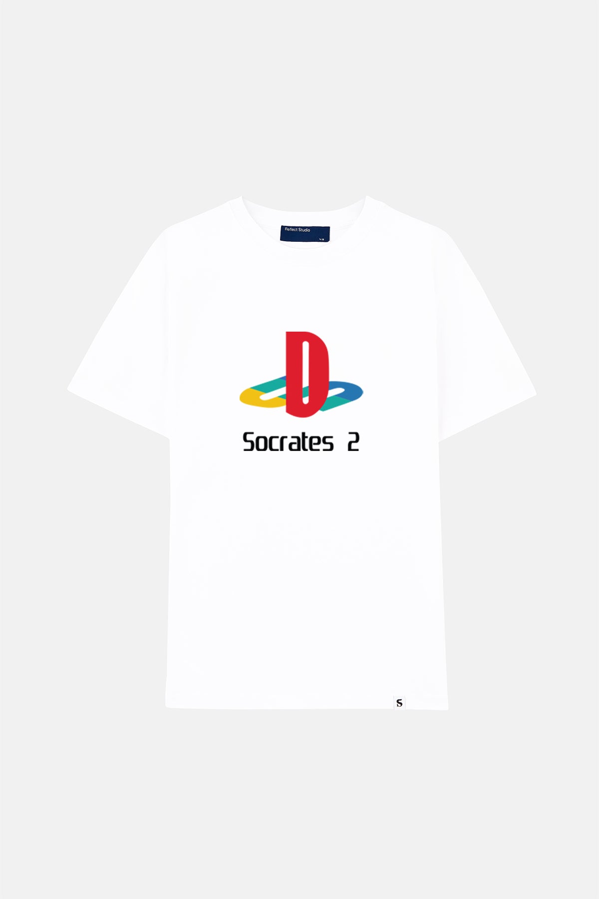 90'lar Forma Serisi - Socrates 2 Premium T-shirt - Beyaz
