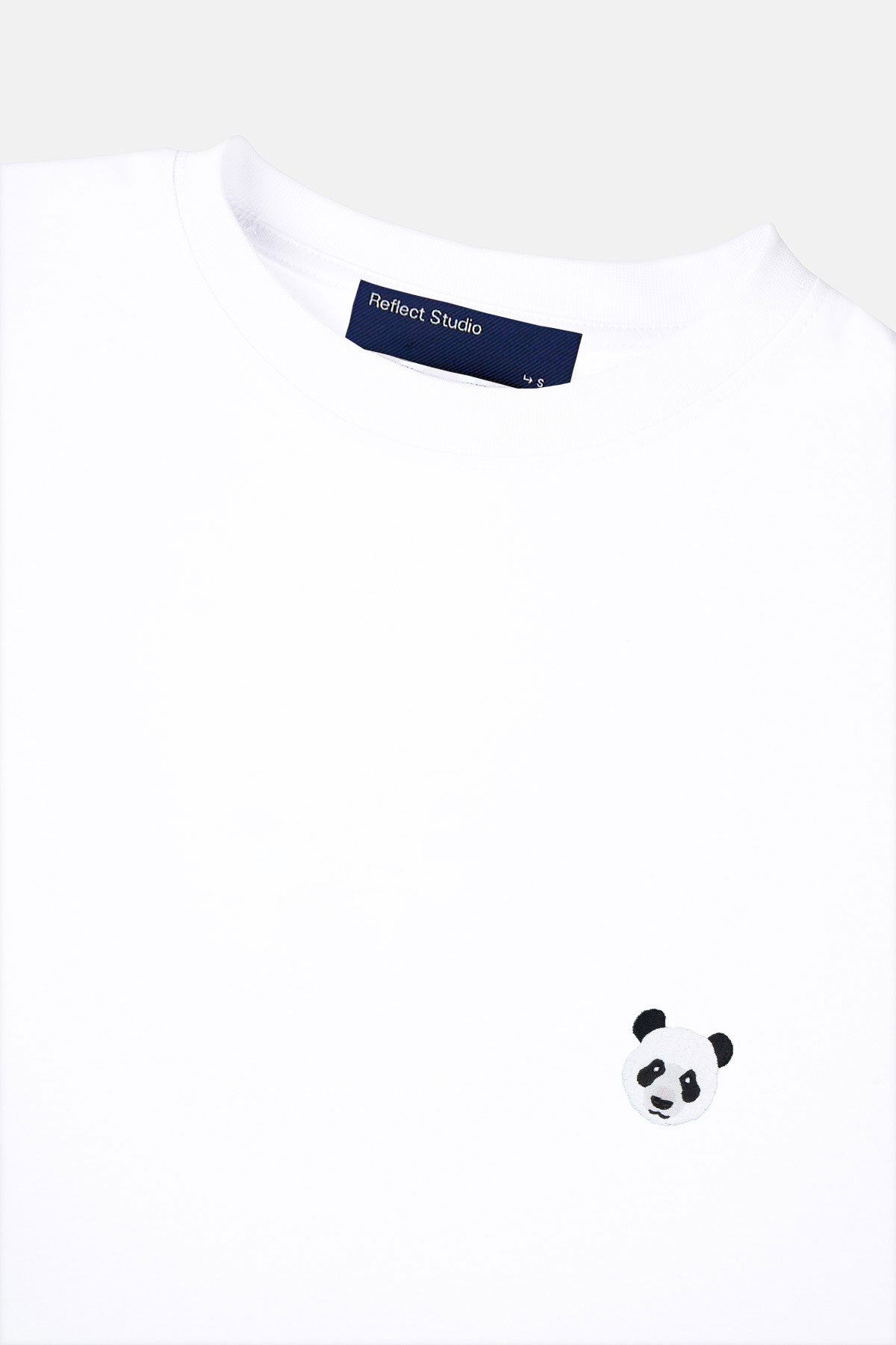 Panda Premium Oversize T-shirt - Beyaz